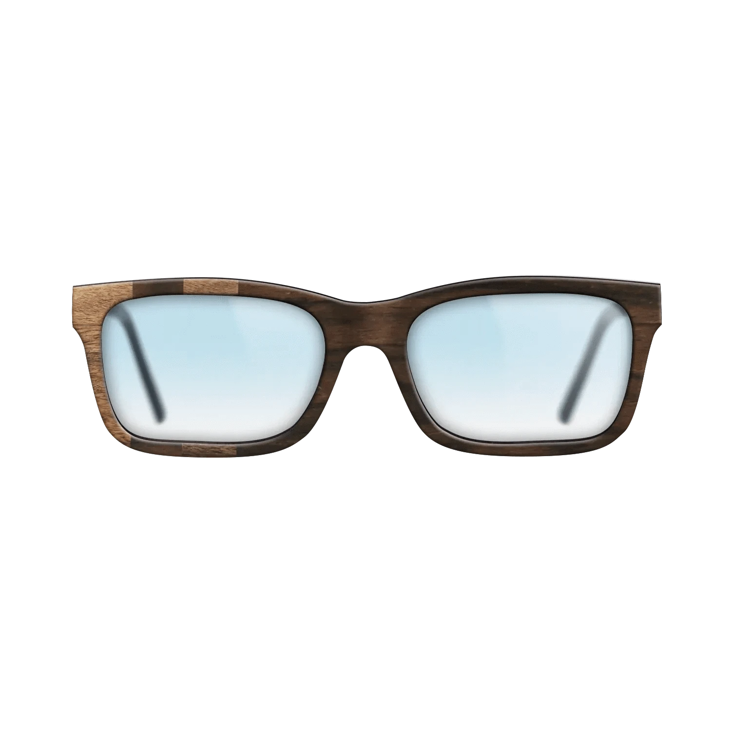 Walnut Claro Light,Ziricote Dark Quartered: Splice - The Sage - Rectangle - SIRIS wood optic