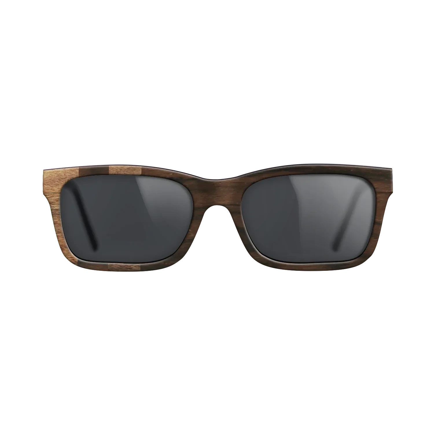 Walnut Claro Light,Ziricote Dark Quartered: Splice - The Sage - Rectangle - SIRIS wood optic