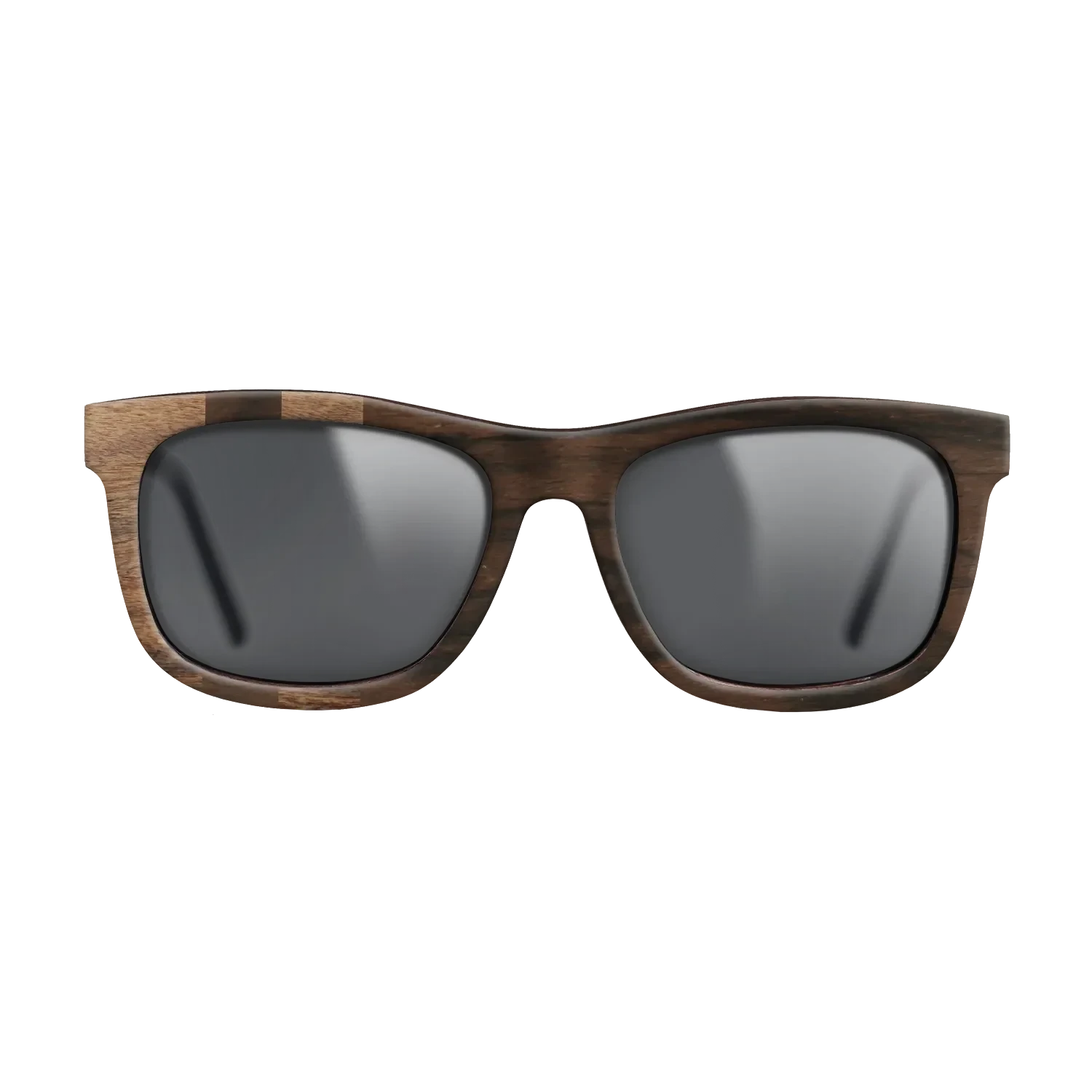 Walnut Claro Light,Ziricote Dark Quartered: Splice - The Hero - Square - SIRIS wood optic
