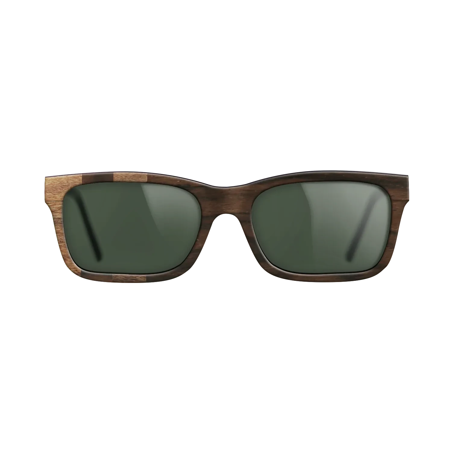 Walnut Claro Light,Ziricote Dark Quartered: Splice - The Sage - Rectangle - SIRIS wood optic