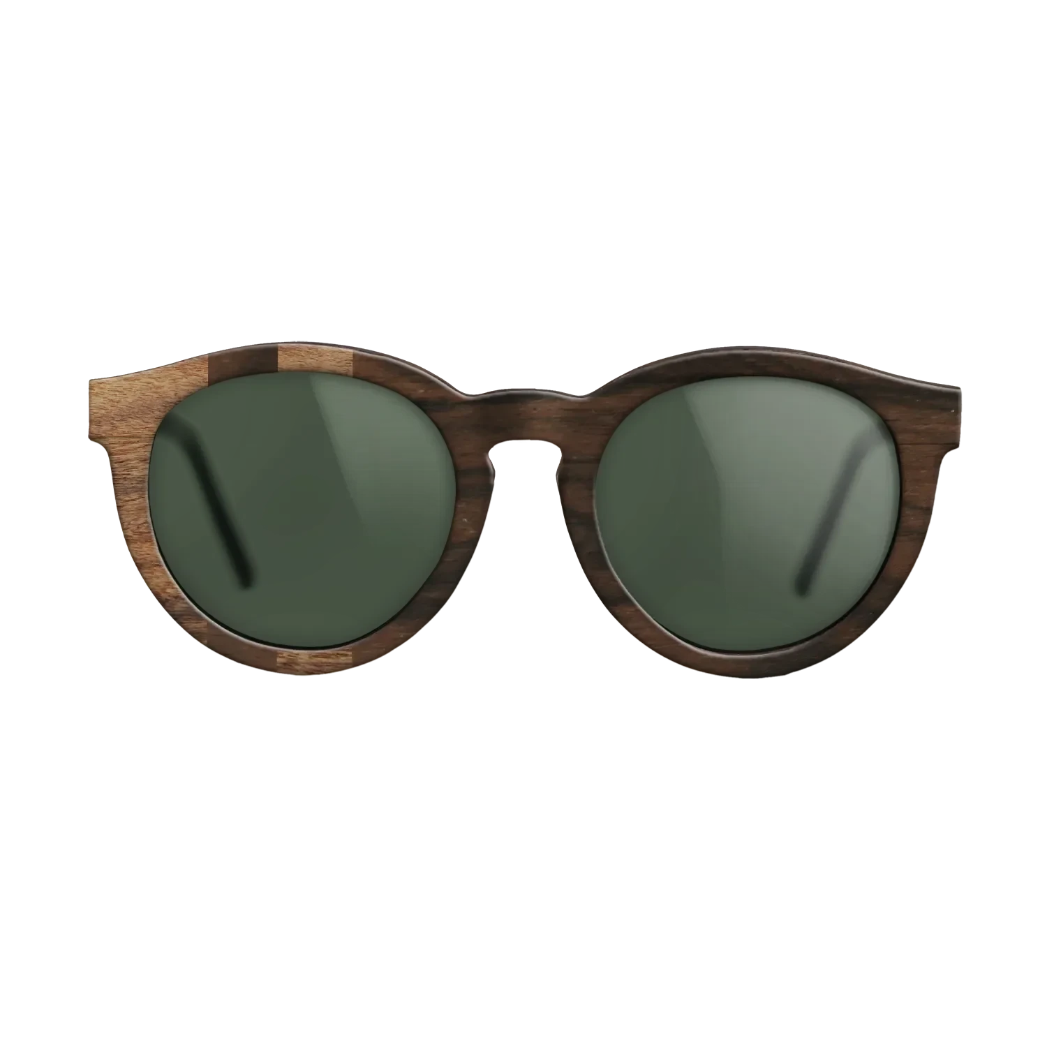 Walnut Claro Light,Ziricote Dark Quartered: Splice - The Rebel - Round - SIRIS wood optic