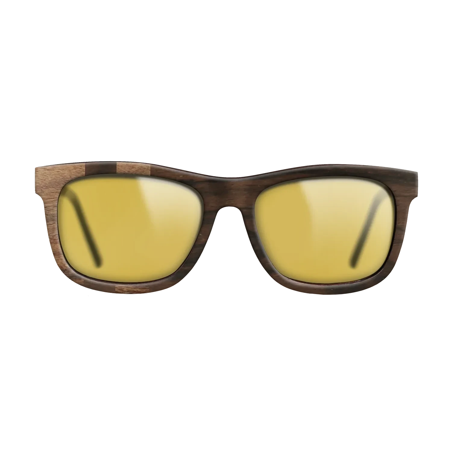 Walnut Claro Light,Ziricote Dark Quartered: Splice - The Hero - Square - SIRIS wood optic
