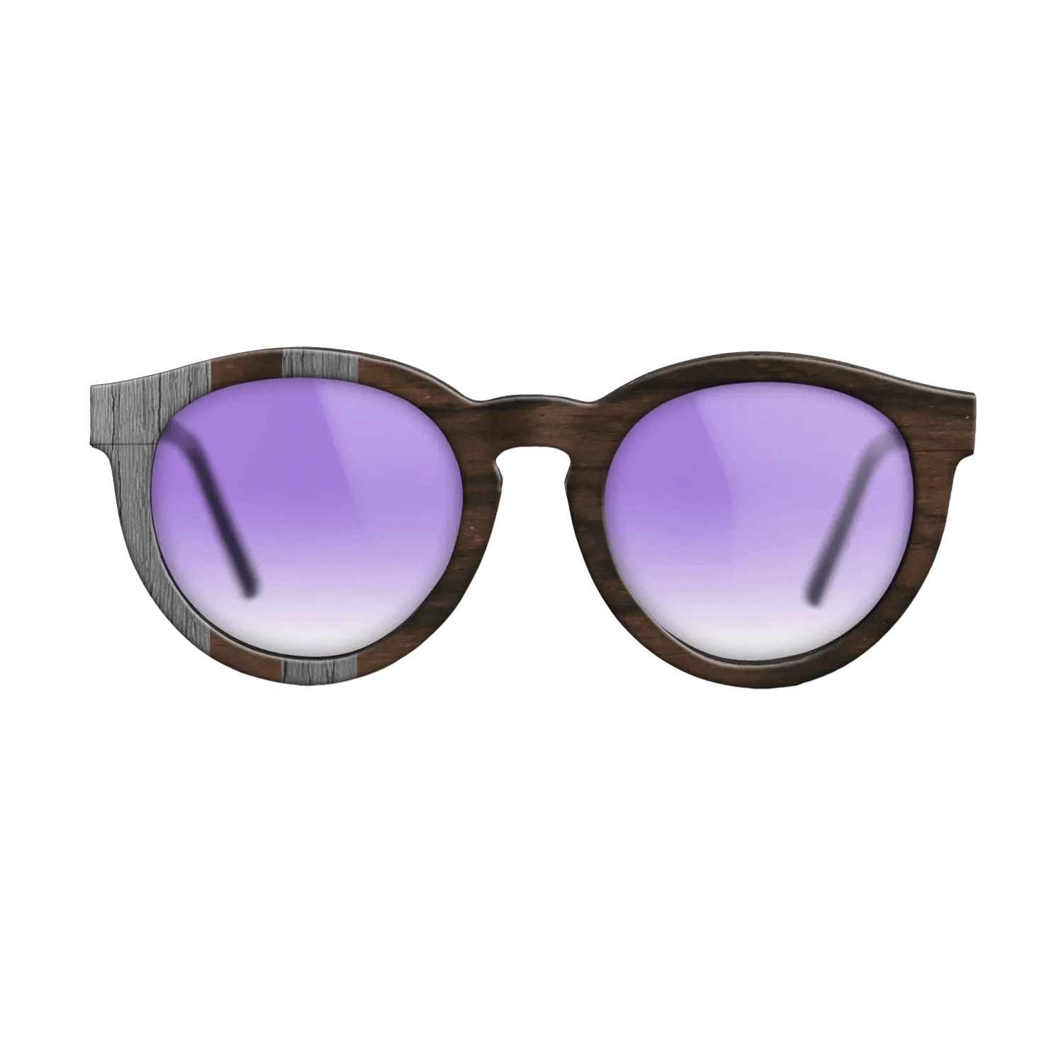 Poplar Dyed: Grey,Ziricote Dark Quartered: Splice - The Rebel - Round - 2011 - SIRIS wood optic