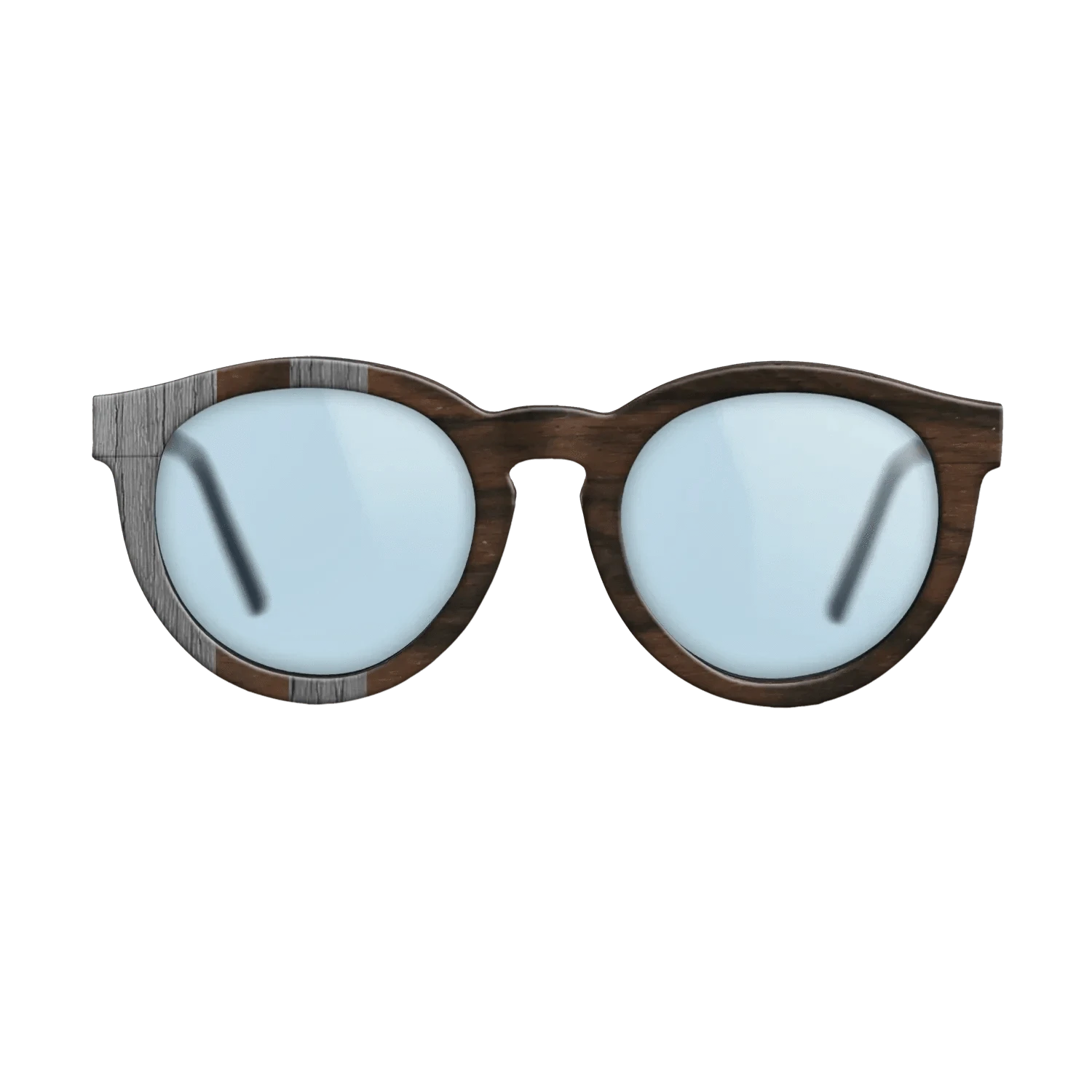 Poplar Dyed: Grey,Ziricote Dark Quartered: Splice - The Rebel - Round - 2011 - SIRIS wood optic