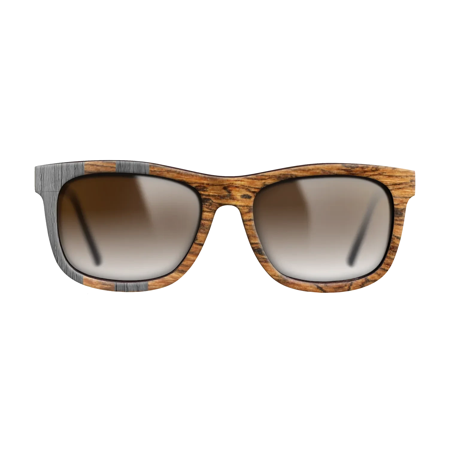 Poplar Dyed: Grey,Bocote: Splice - The Hero - Square - SIRIS wood optic