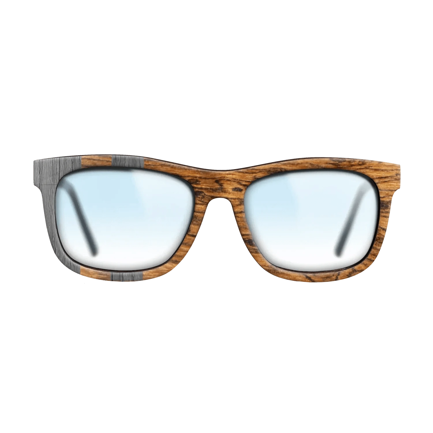 Poplar Dyed: Grey,Bocote: Splice - The Hero - Square - SIRIS wood optic