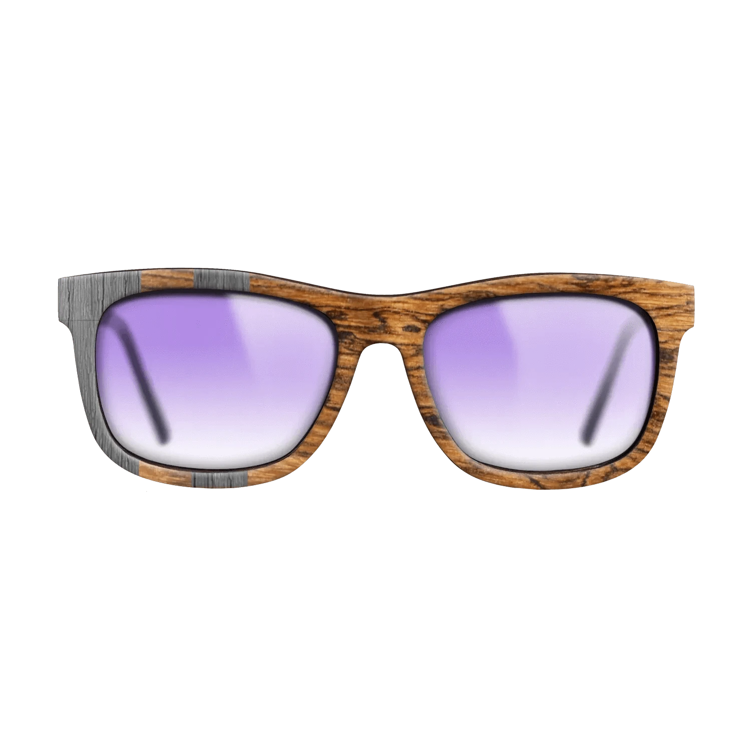 Poplar Dyed: Grey,Bocote: Splice - The Hero - Square - SIRIS wood optic