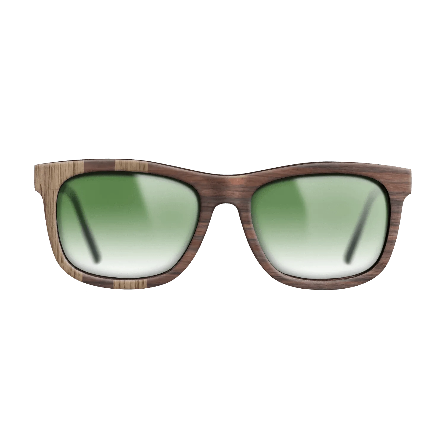 Walnut: Straight Grain,Rosewood Reconstituted: Splice - The Hero - Square - 1068 - SIRIS wood optic