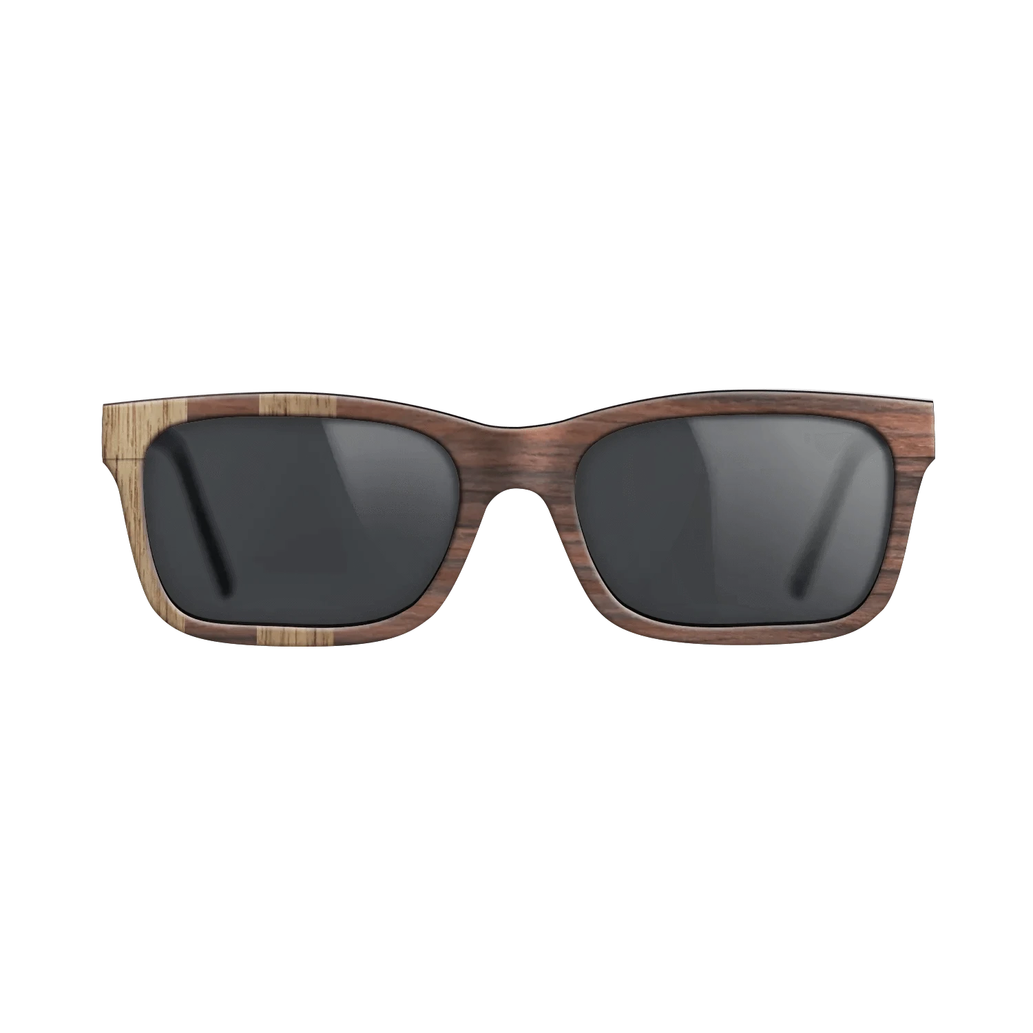 Walnut: Straight Grain,Rosewood Reconstituted: Splice - The Sage - Rectangle - 1068 - SIRIS wood optic