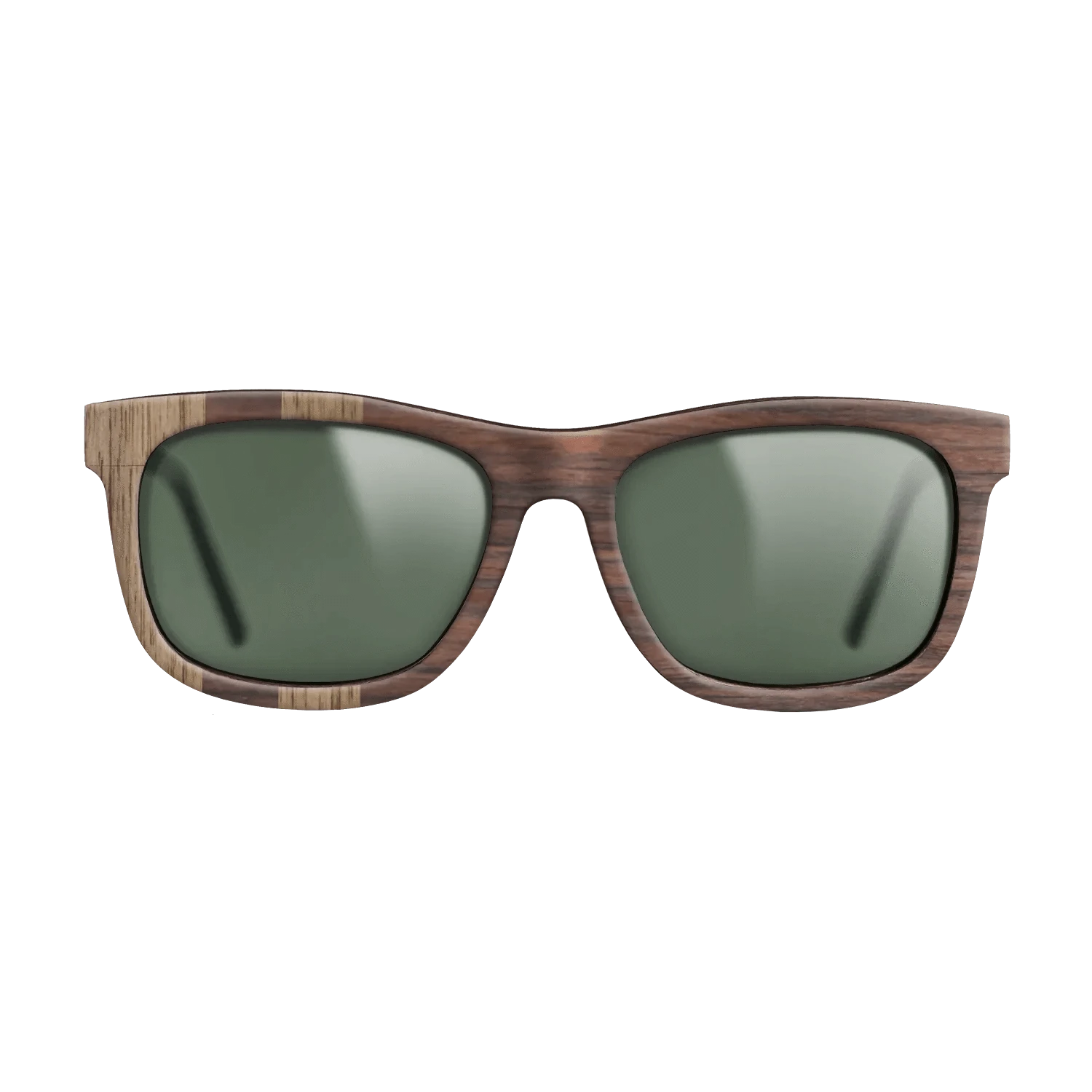 Walnut: Straight Grain,Rosewood Reconstituted: Splice - The Hero - Square - 1068 - SIRIS wood optic