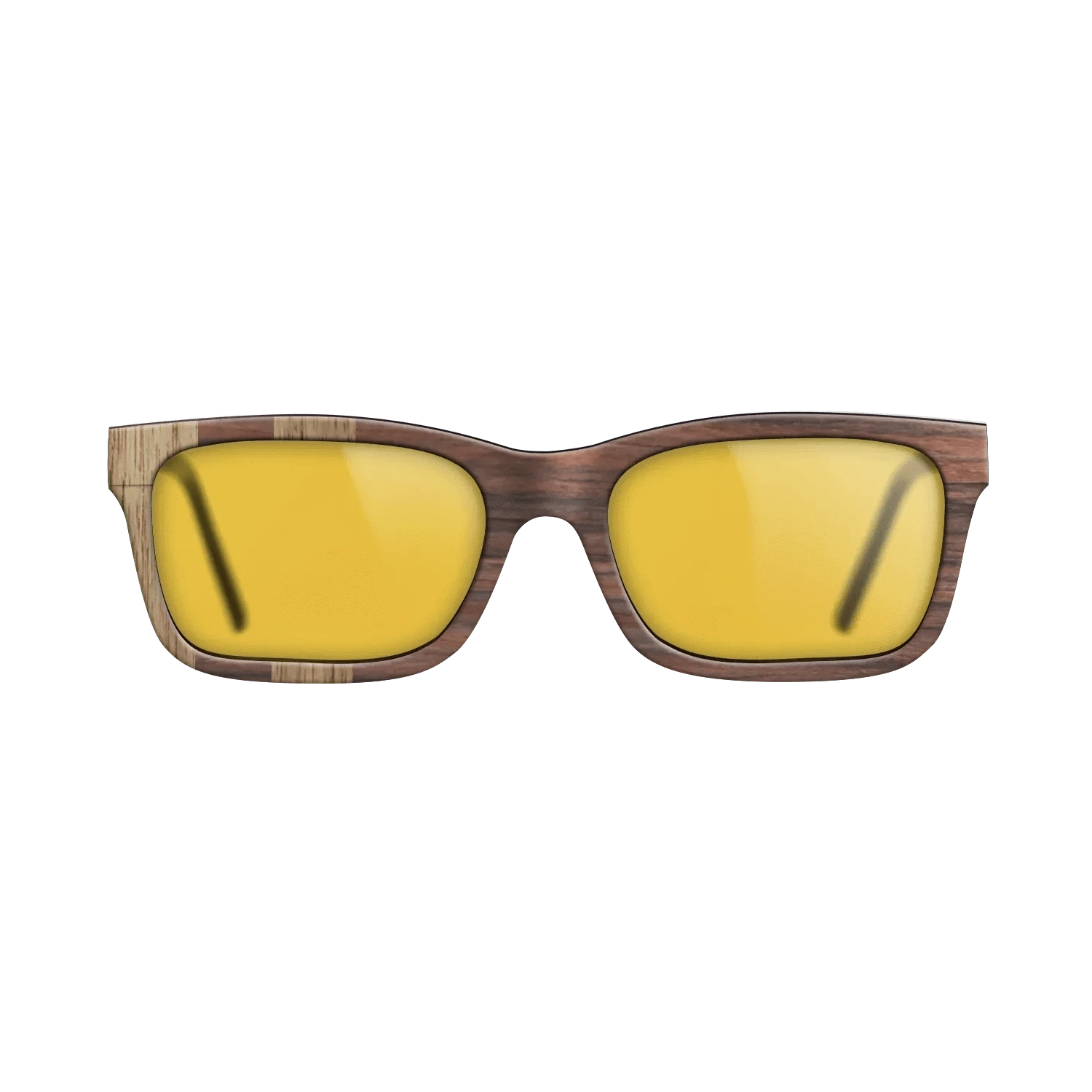 Walnut: Straight Grain,Rosewood Reconstituted: Splice - The Sage - Rectangle - 1068 - SIRIS wood optic