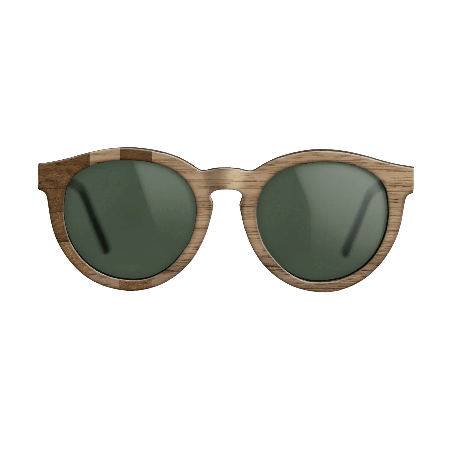 Ziricote Dark Quartered,Walnut: Straight Grain: Splice - The Rebel - Round - 860 - SIRIS wood optic