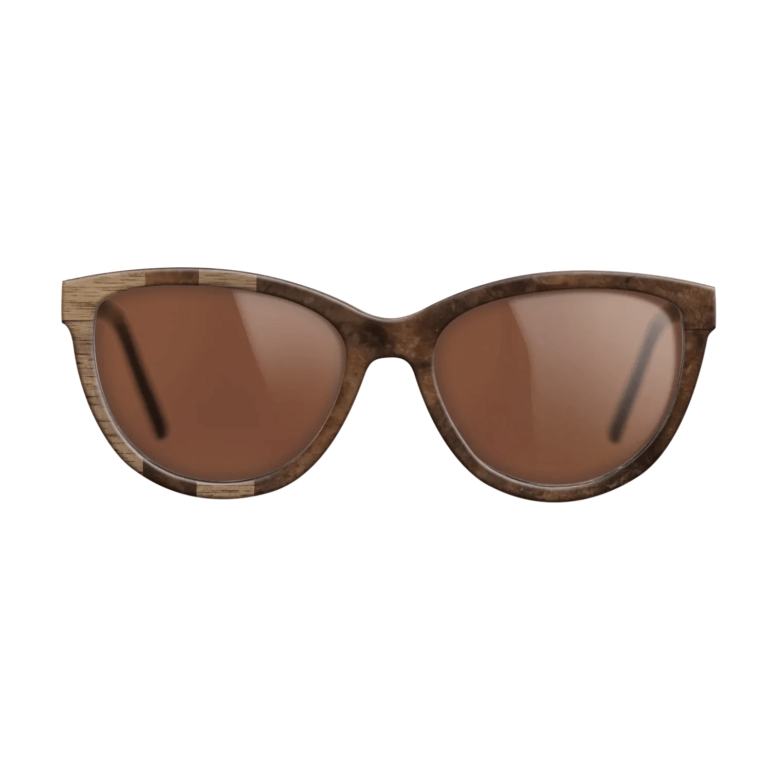 Walnut: Straight Grain,Walnut Burl: Splice - The Maiden - Cat - 1136 - SIRIS wood optic