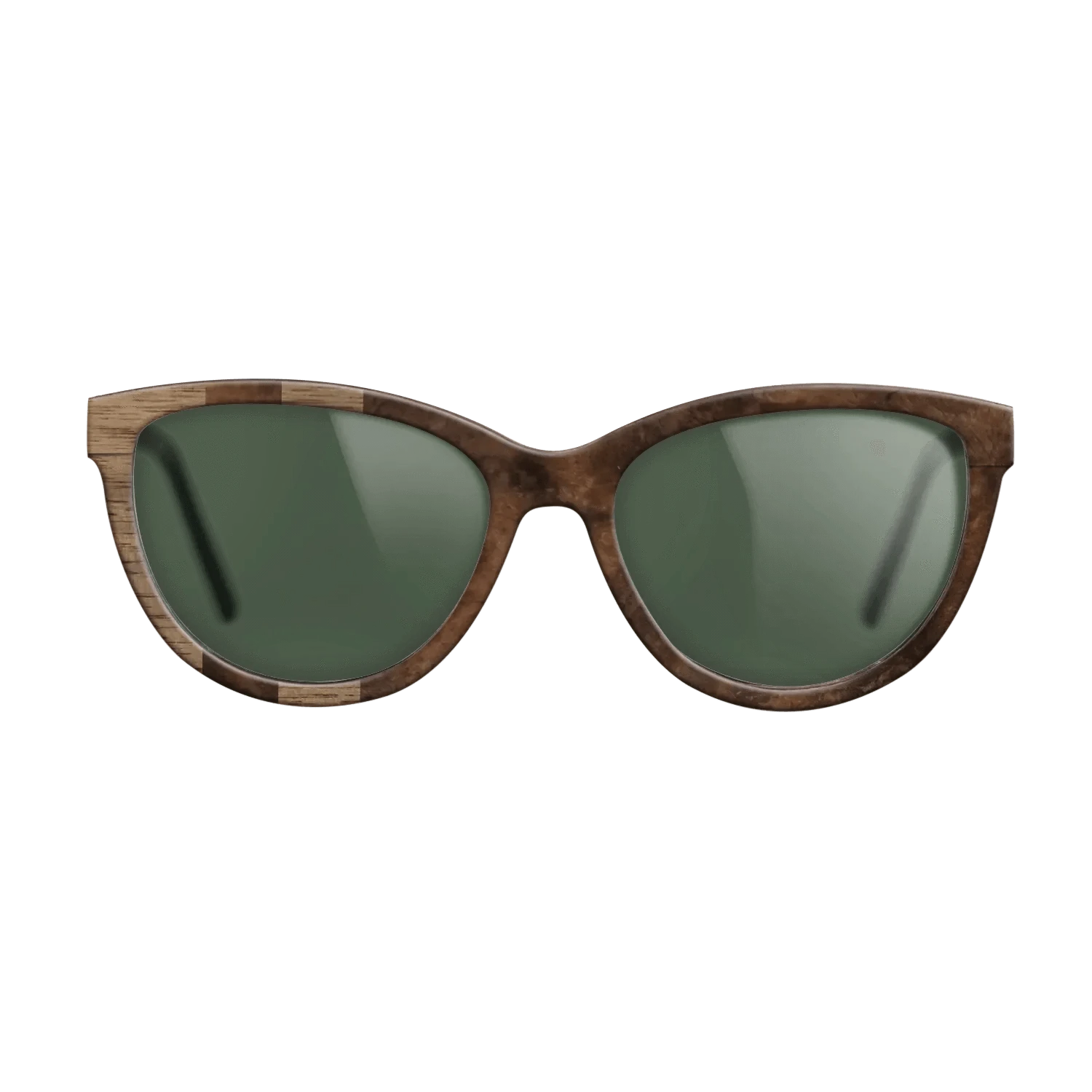 Walnut: Straight Grain,Walnut Burl: Splice - The Maiden - Cat - 1136 - SIRIS wood optic