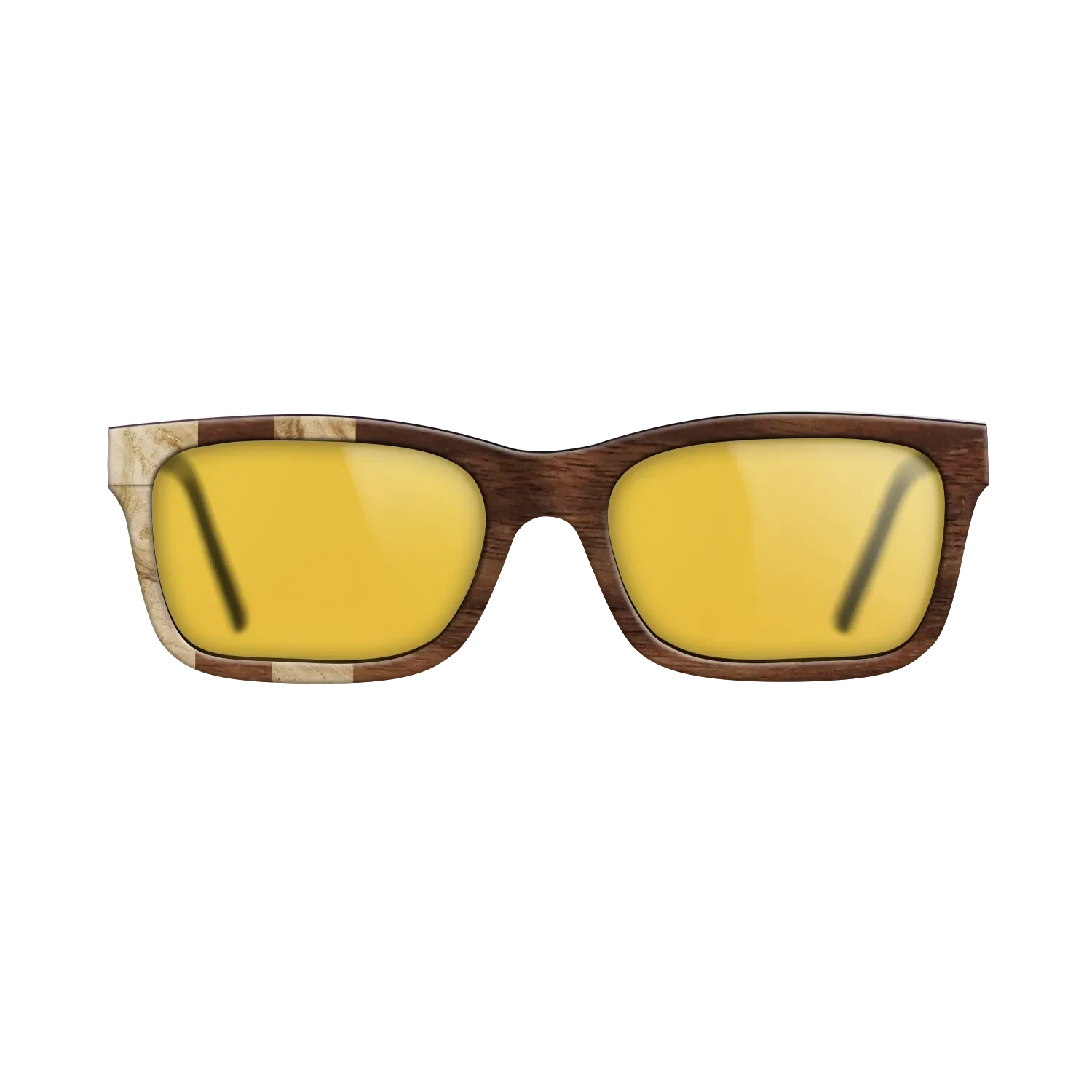 Olive Burl,Walnut Claro Dark: Splice - The Sage - Rectangle - SIRIS wood optic