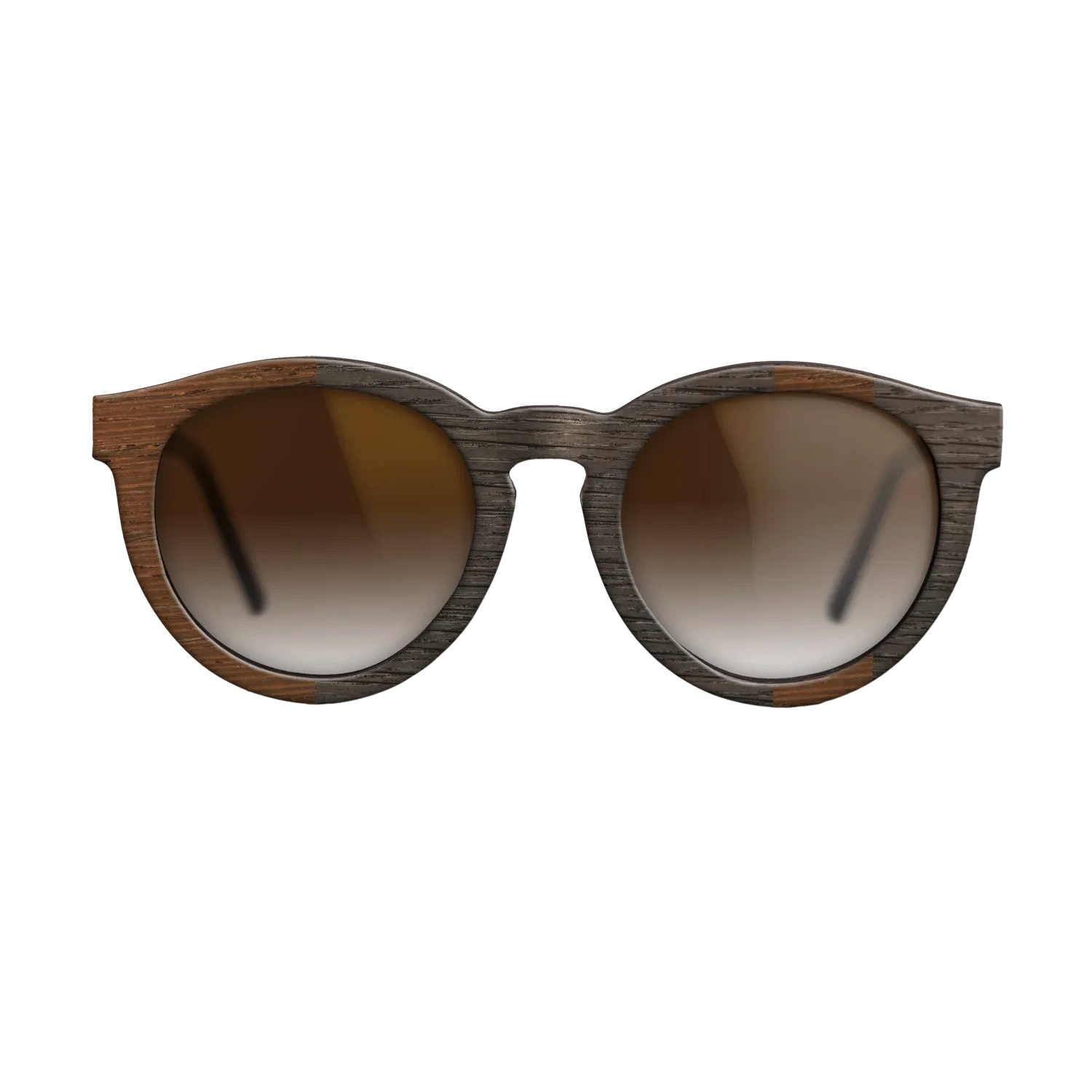 Wenge,Fumed Oak: Splice - The Rebel - Round - 1549 - SIRIS wood optic