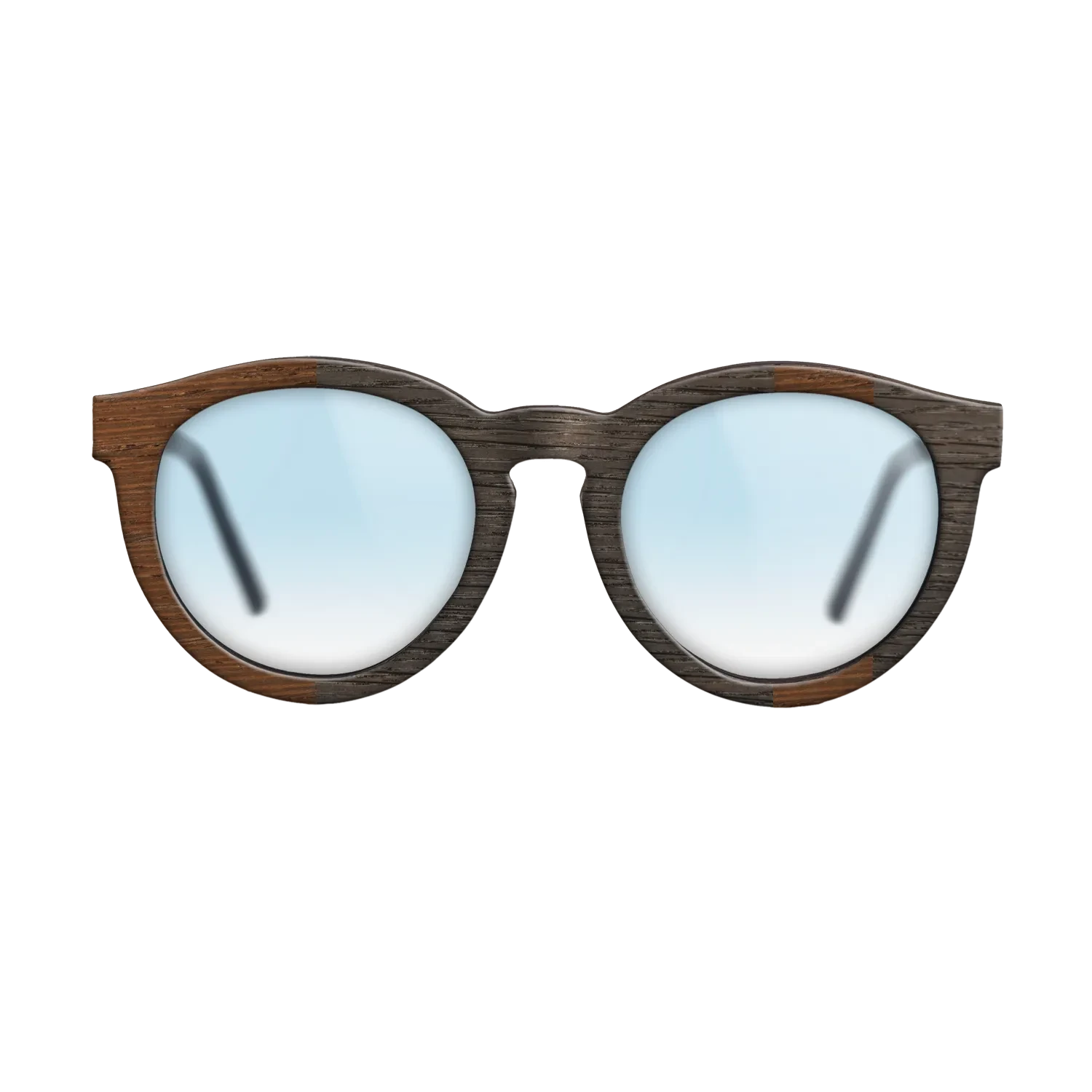 Wenge,Fumed Oak: Splice - The Rebel - Round - 1549 - SIRIS wood optic