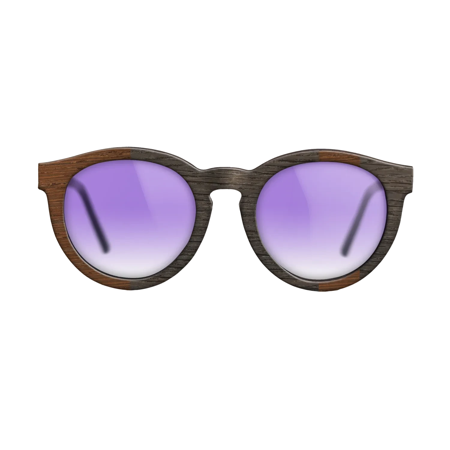 Wenge,Fumed Oak: Splice - The Rebel - Round - 1549 - SIRIS wood optic
