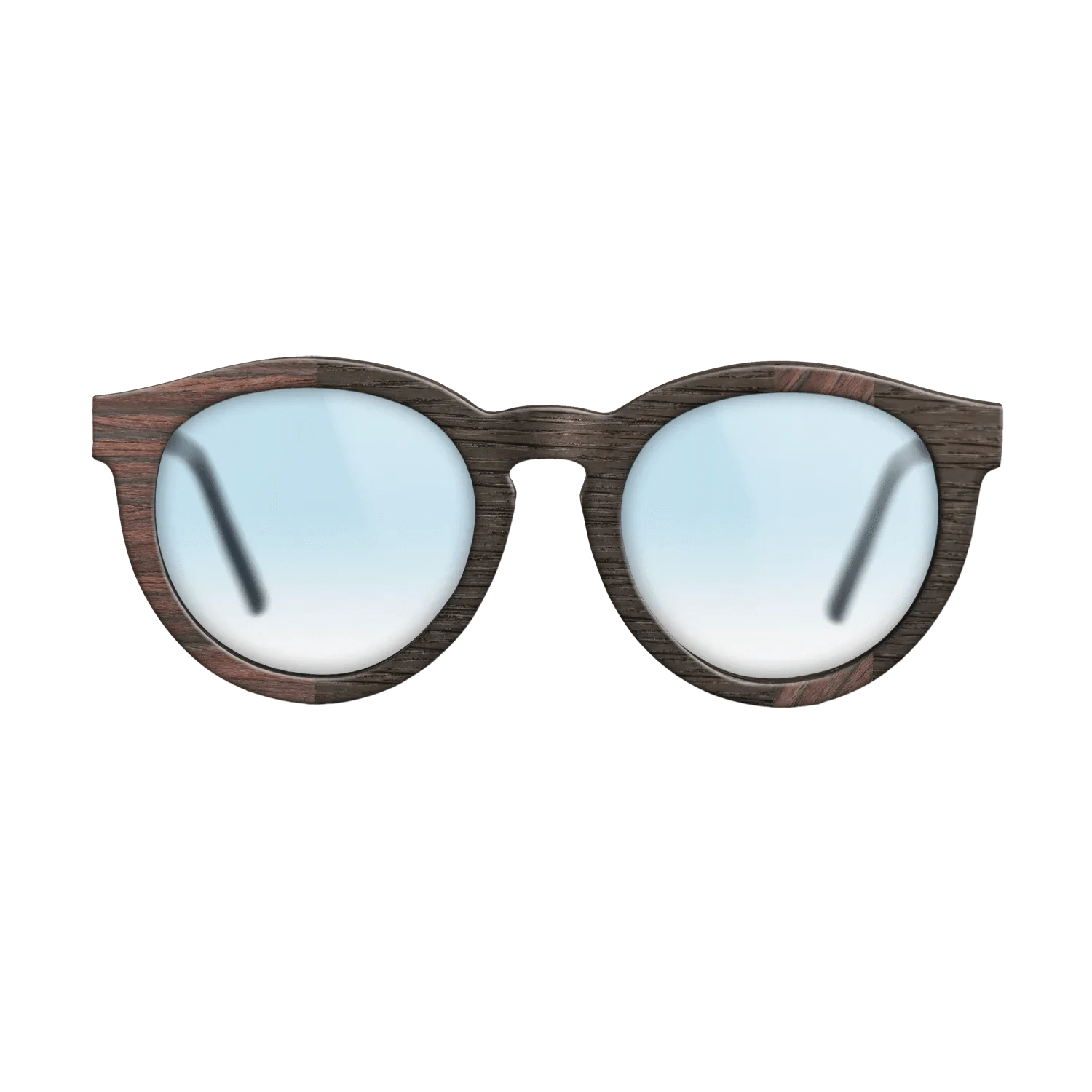 Rosewood Reconstituted,Fumed Eucalyptus: Splice - The Rebel - Round - SIRIS wood optic