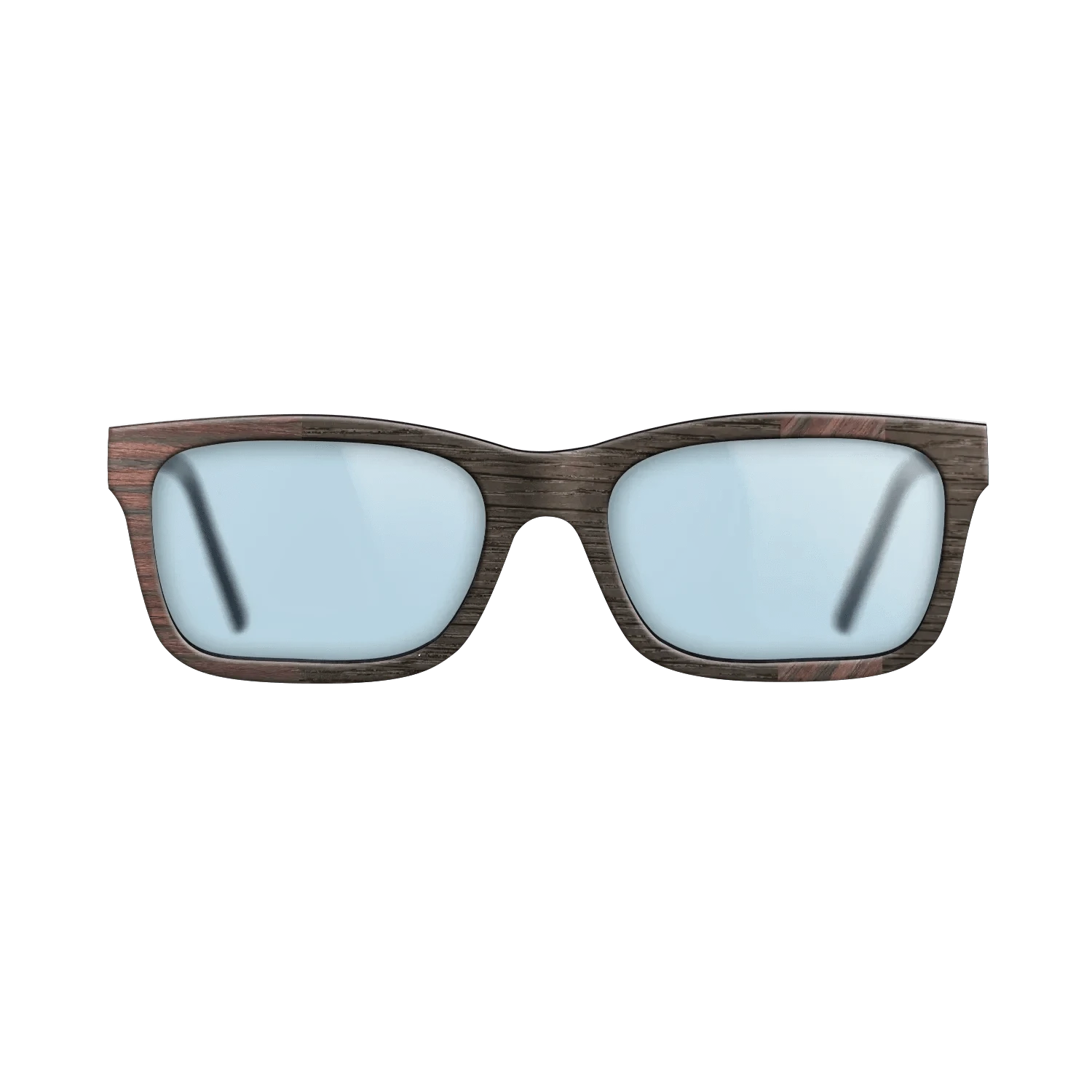 Rosewood Reconstituted,Fumed Eucalyptus: Splice - The Sage - Rectangle - SIRIS wood optic