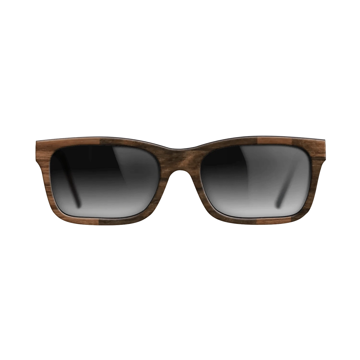 Walnut Claro Dark,Ziricote Dark Quartered: Splice - The Sage - Rectangle - 1605 - SIRIS wood optic