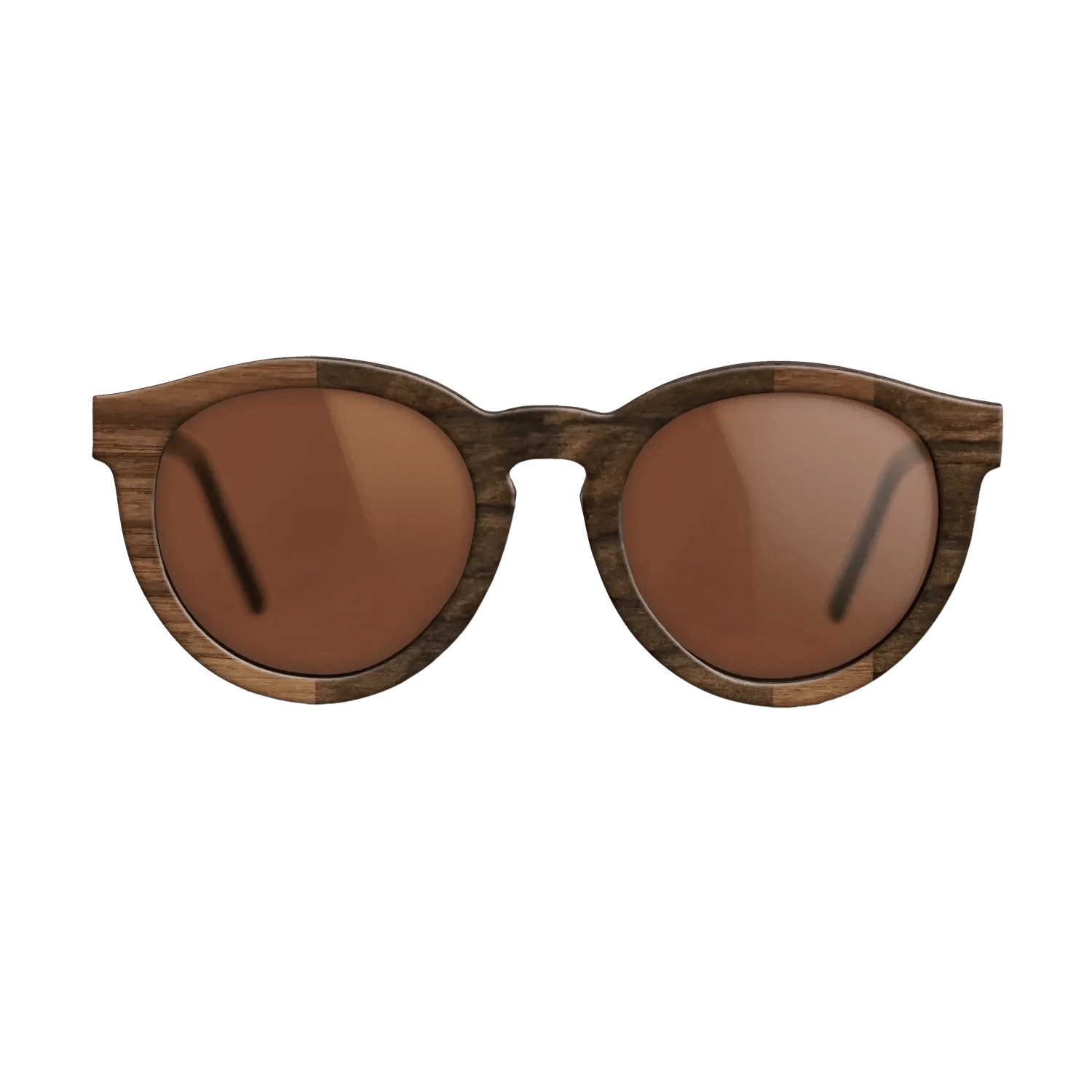 Walnut Claro Dark,Ziricote Dark Quartered: Splice - The Rebel - Round - 1605 - SIRIS wood optic