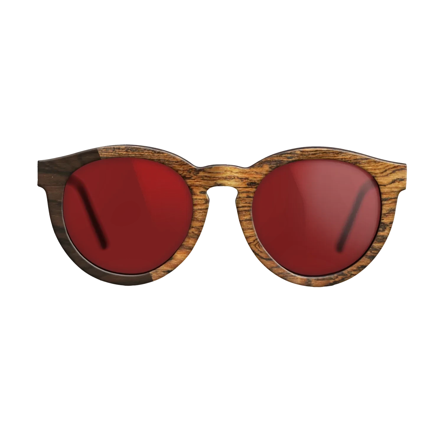 Ziricote Dark Quartered,Bocote: Bauhaus - The Rebel - Round - SIRIS wood optic
