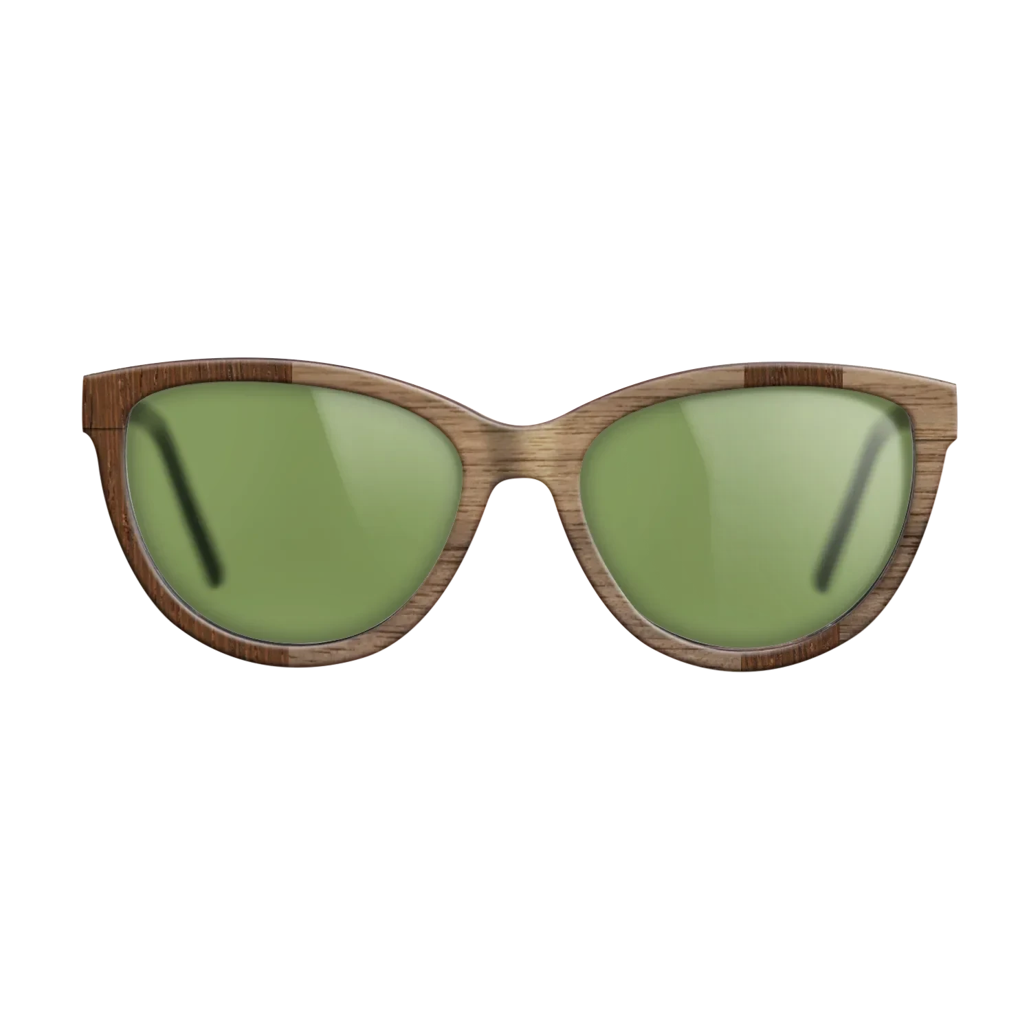 Wenge,Walnut: Straight Grain: Splice - The Maiden - Cat - SIRIS wood optic