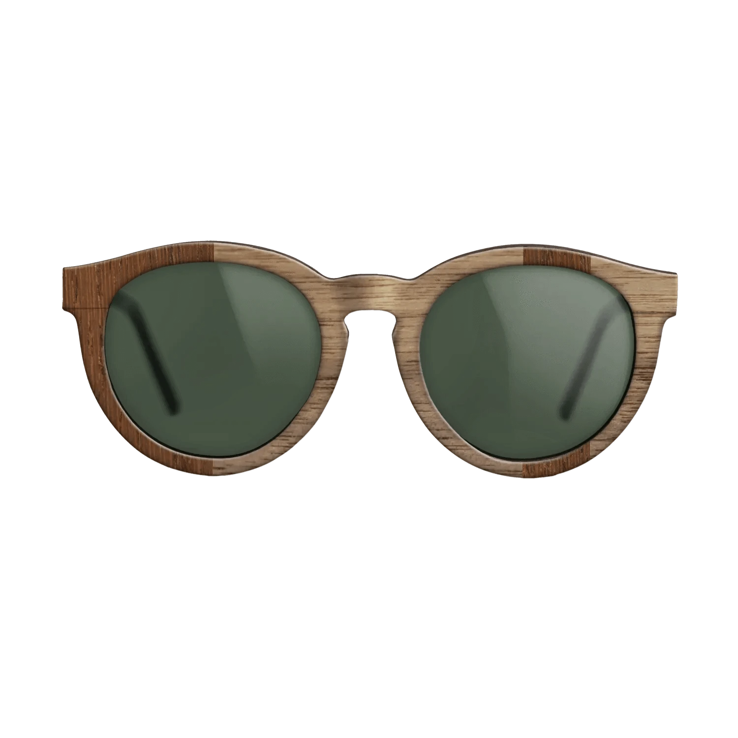 Wenge,Walnut: Straight Grain: Splice - The Rebel - Round - SIRIS wood optic