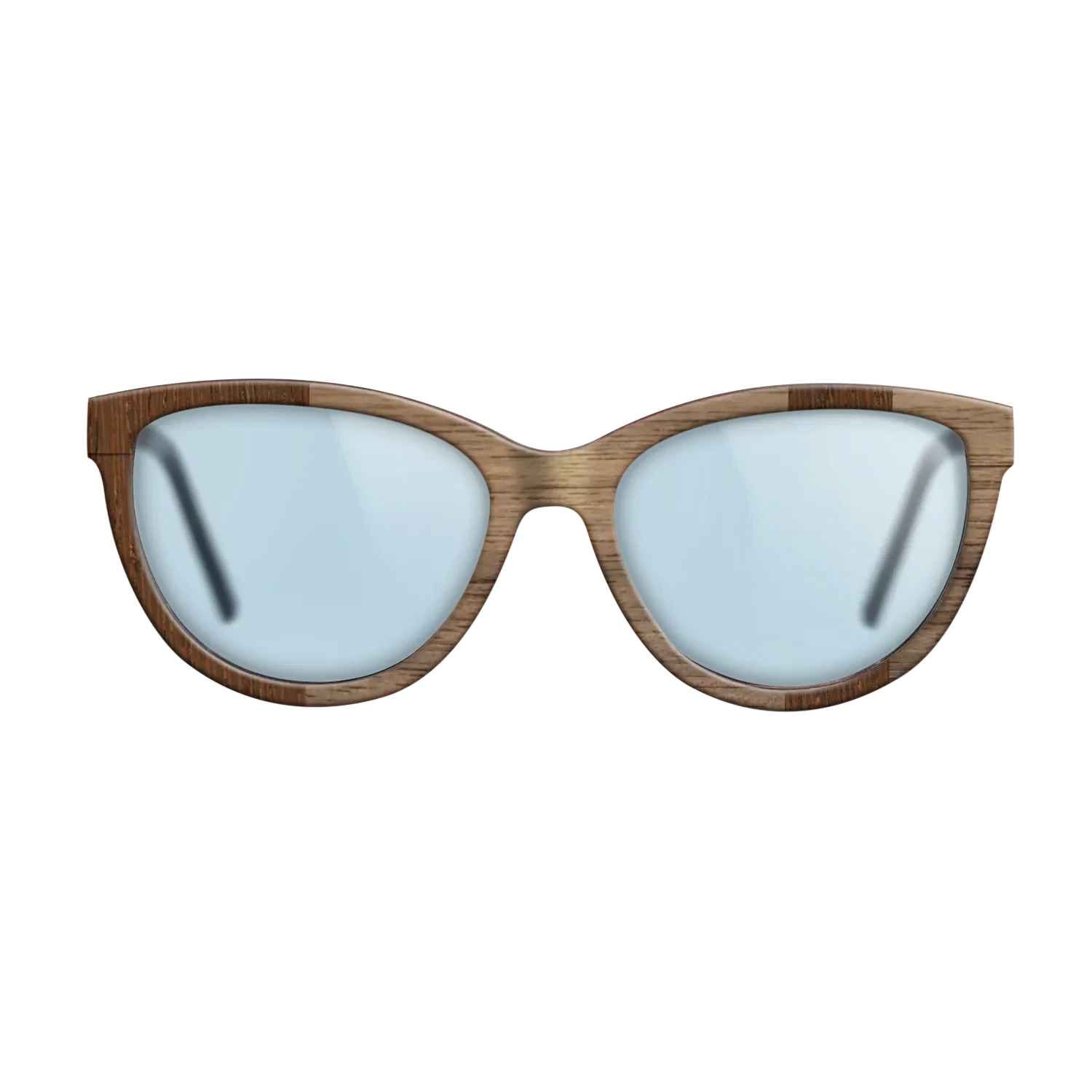 Wenge,Walnut: Straight Grain: Splice - The Maiden - Cat - SIRIS wood optic