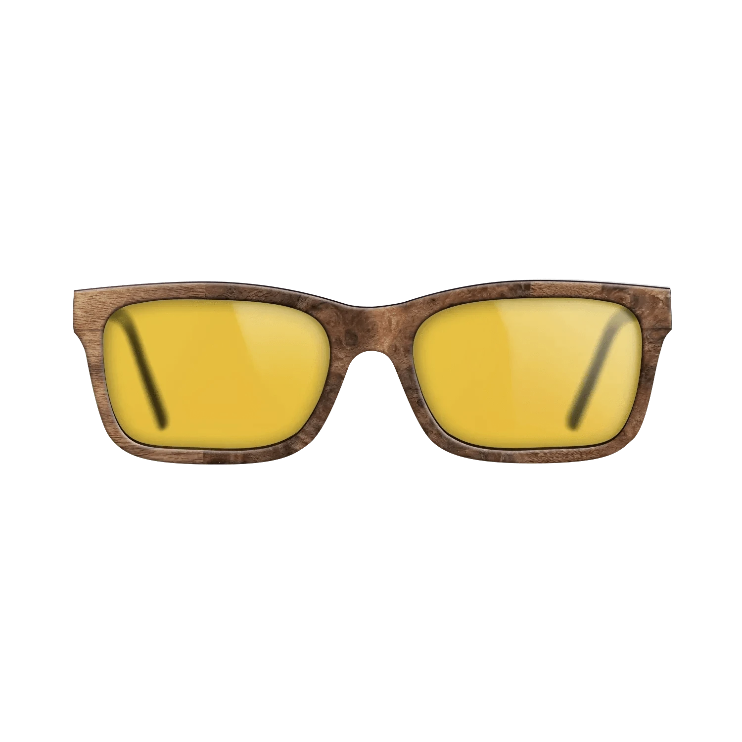 Walnut Claro Dark,Walnut Burl: Splice - The Sage - Rectangle - SIRIS wood optic