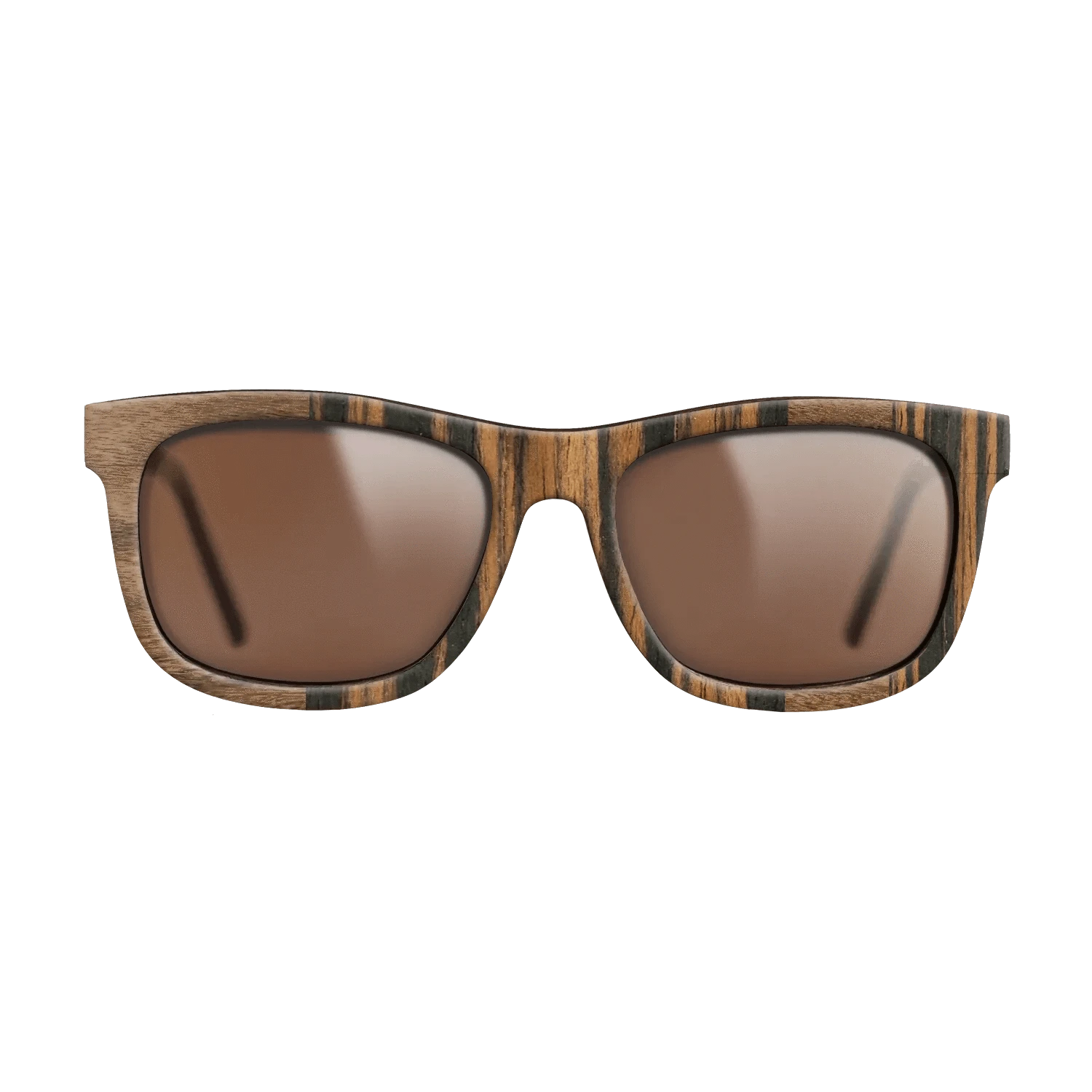 Santos Rosewood Dark,Italian Ebony: Weave - The Hero - Square - SIRIS wood optic