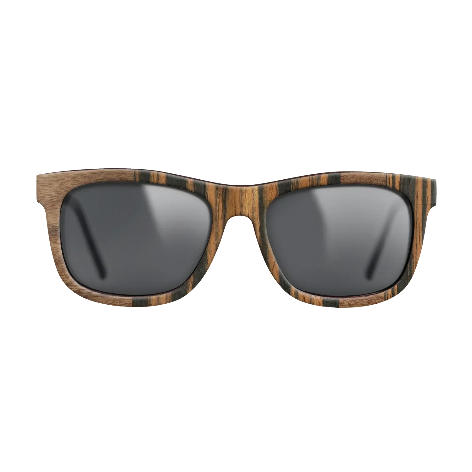 Santos Rosewood Dark,Italian Ebony: Weave - The Hero - Square - SIRIS wood optic