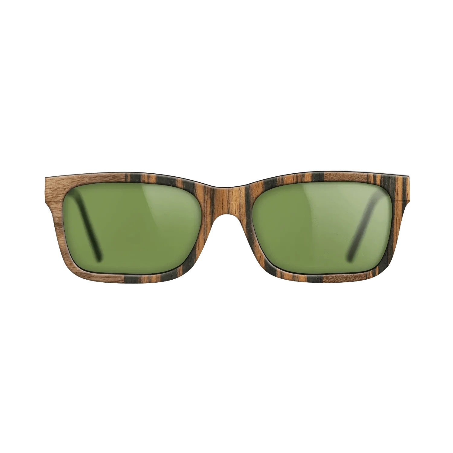 Santos Rosewood Dark,Italian Ebony: Weave - The Sage - Rectangle - SIRIS wood optic