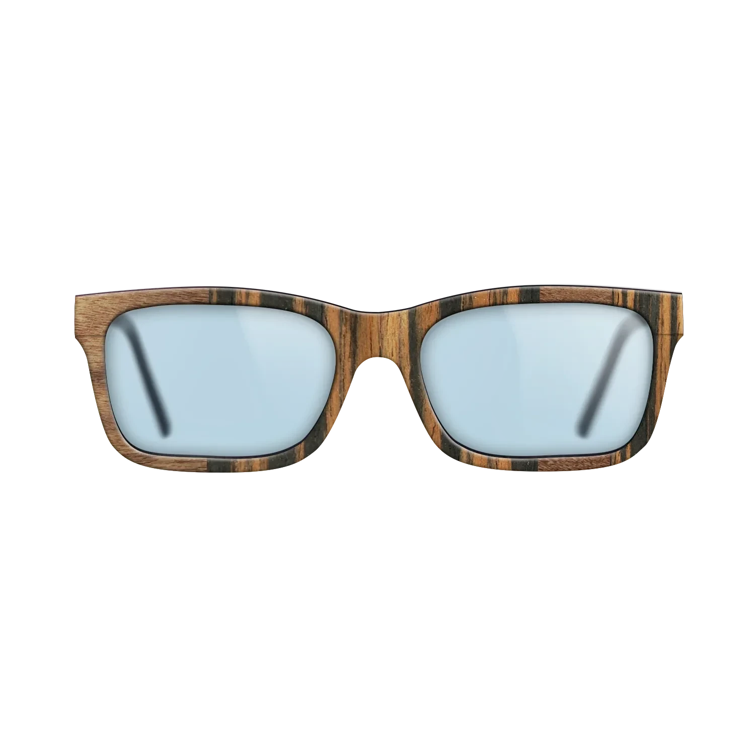 Santos Rosewood Dark,Italian Ebony: Weave - The Sage - Rectangle - SIRIS wood optic