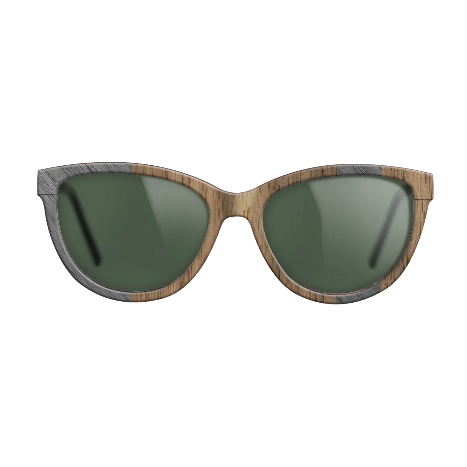 Poplar Dyed: Grey,Walnut: Straight Grain: Splice - The Maiden - Cat - SIRIS wood optic