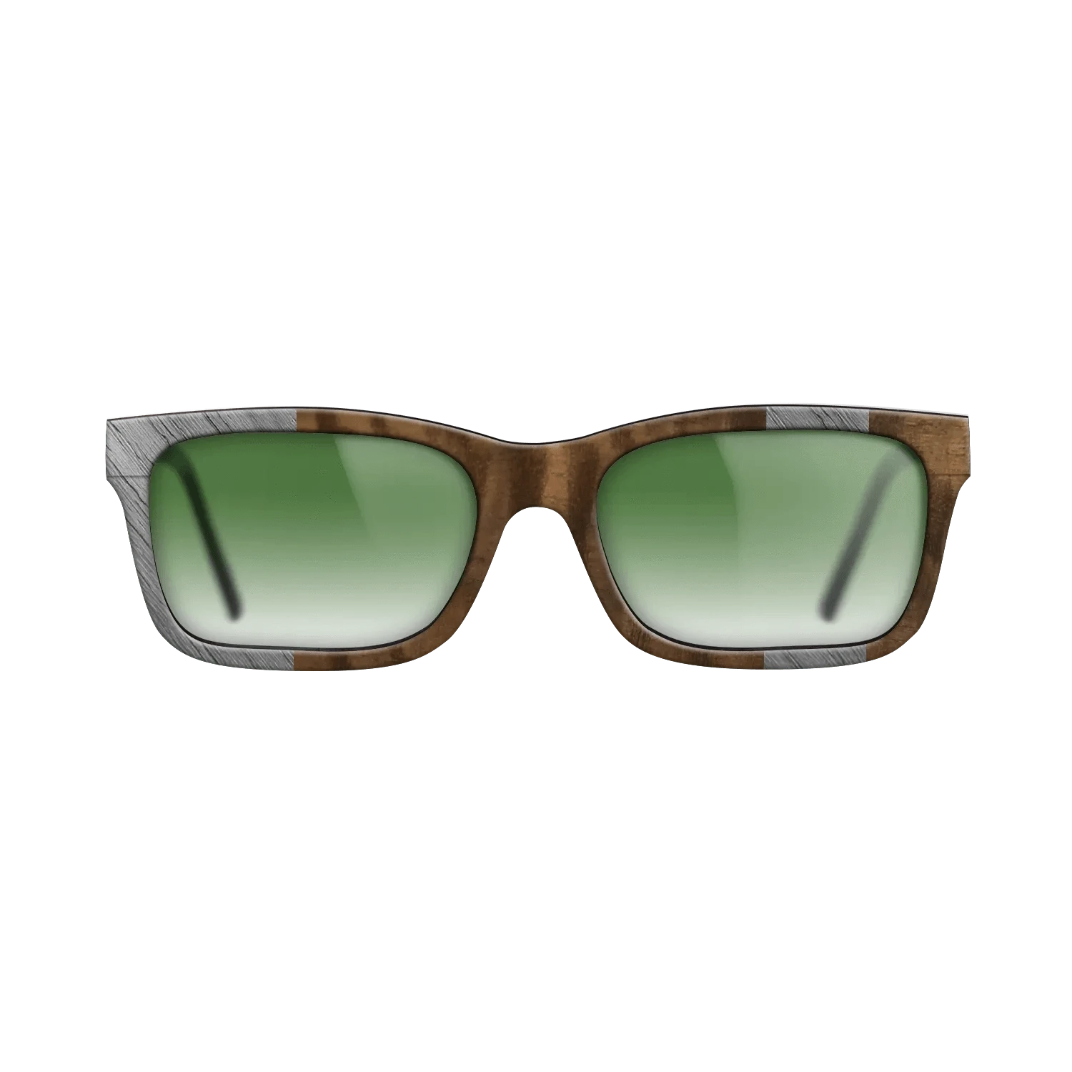 Poplar Dyed: Grey,Fumed Eucalyptus: Splice - The Sage - Rectangle - SIRIS wood optic