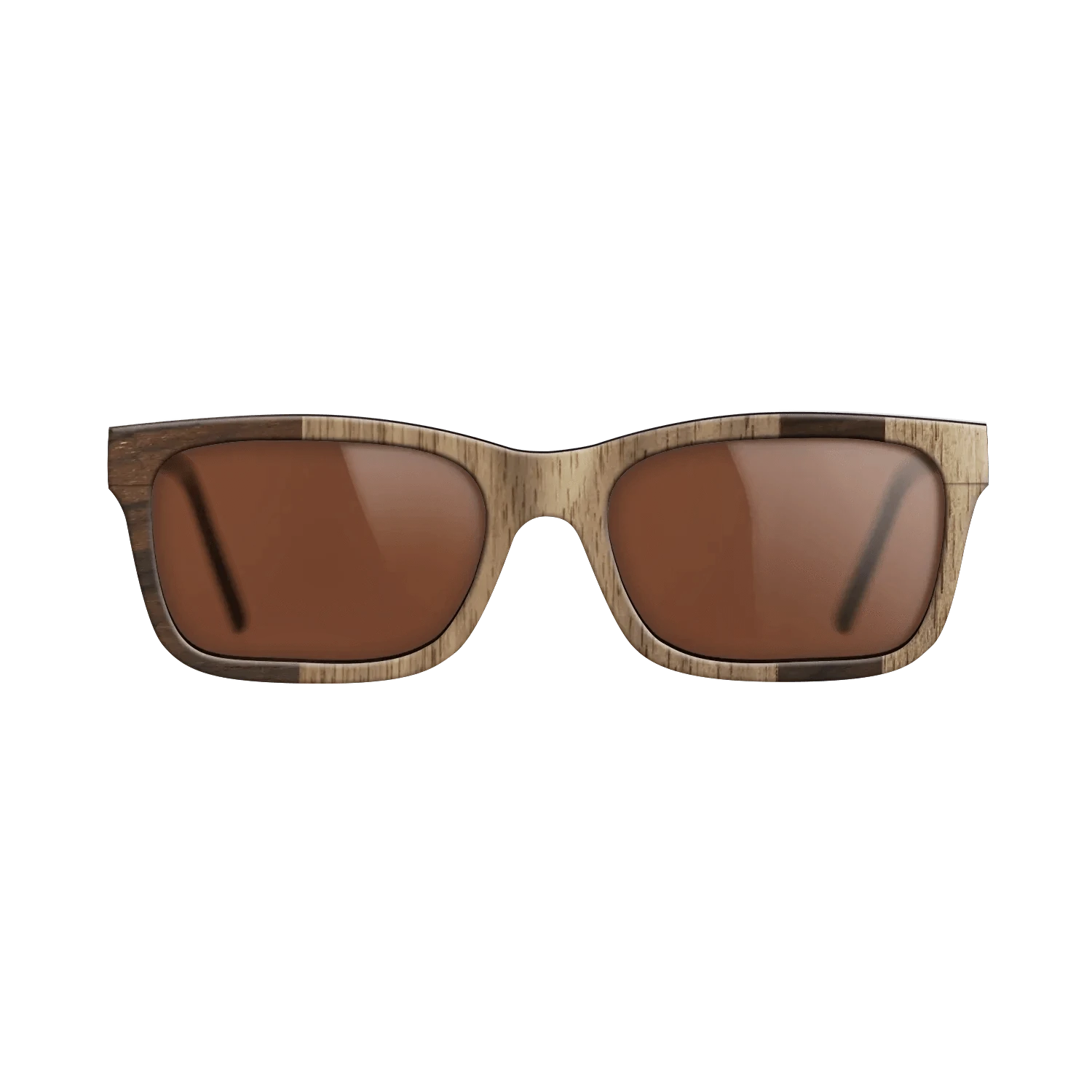 Ziricote Dark Quartered,Walnut: Straight Grain: Splice - The Sage - Rectangle - 1249 - SIRIS wood optic