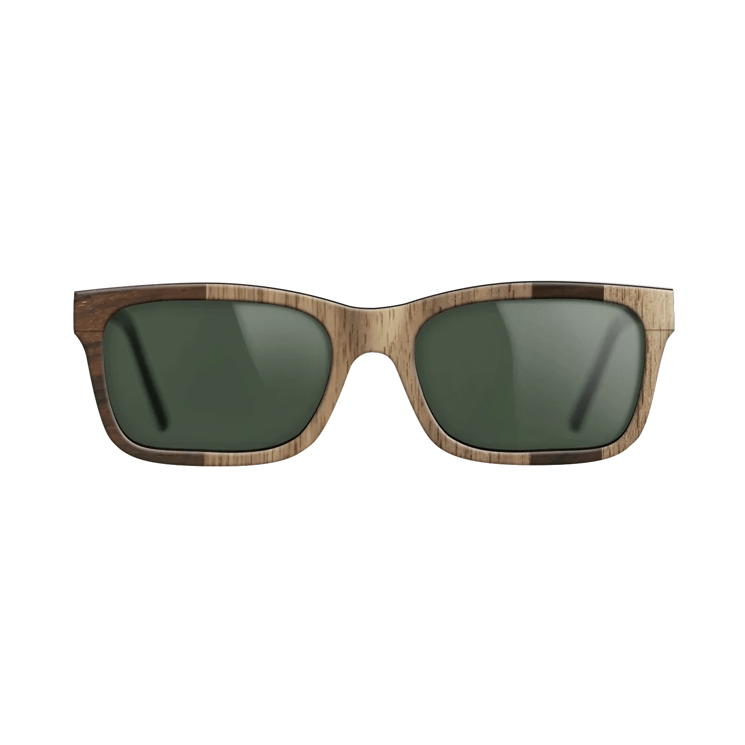 Ziricote Dark Quartered,Walnut: Straight Grain: Splice - The Sage - Rectangle - 1249 - SIRIS wood optic
