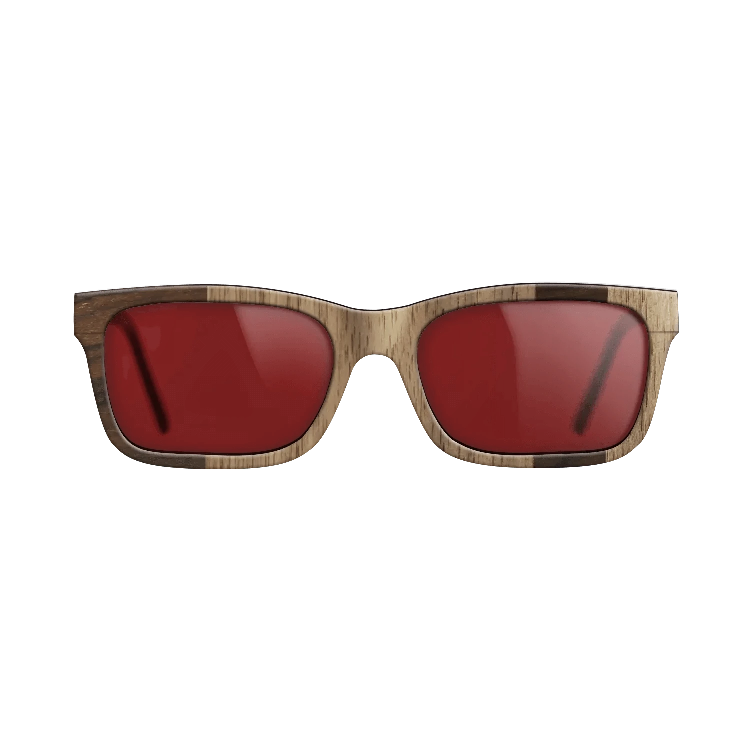 Ziricote Dark Quartered,Walnut: Straight Grain: Splice - The Sage - Rectangle - 1249 - SIRIS wood optic