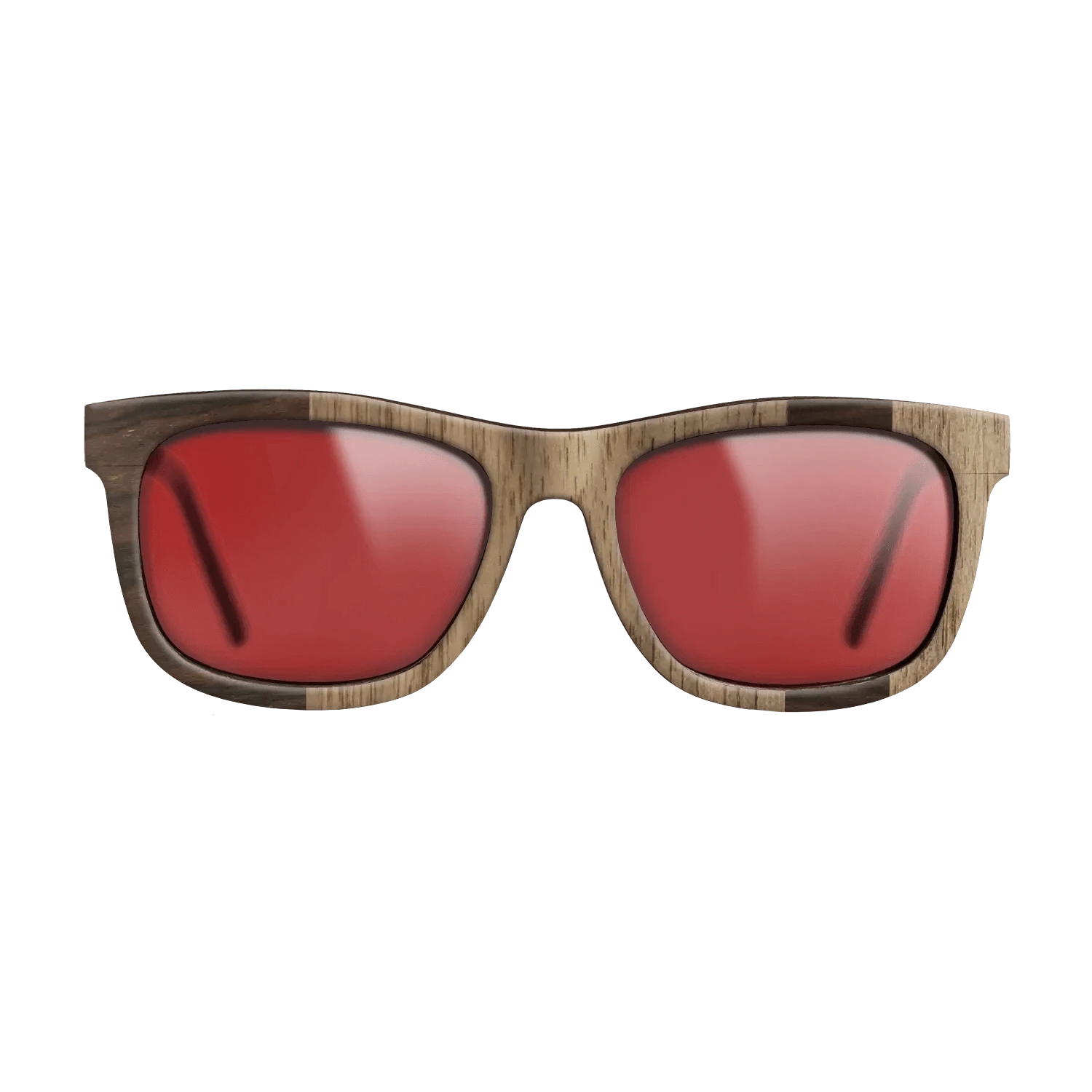Ziricote Dark Quartered,Walnut: Straight Grain: Splice - The Hero - Square - 1249 - SIRIS wood optic
