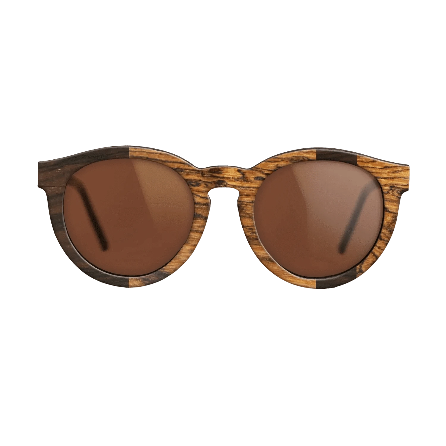 Ziricote Dark Quartered,Bocote: Splice - The Rebel - Round - 1285 - SIRIS wood optic