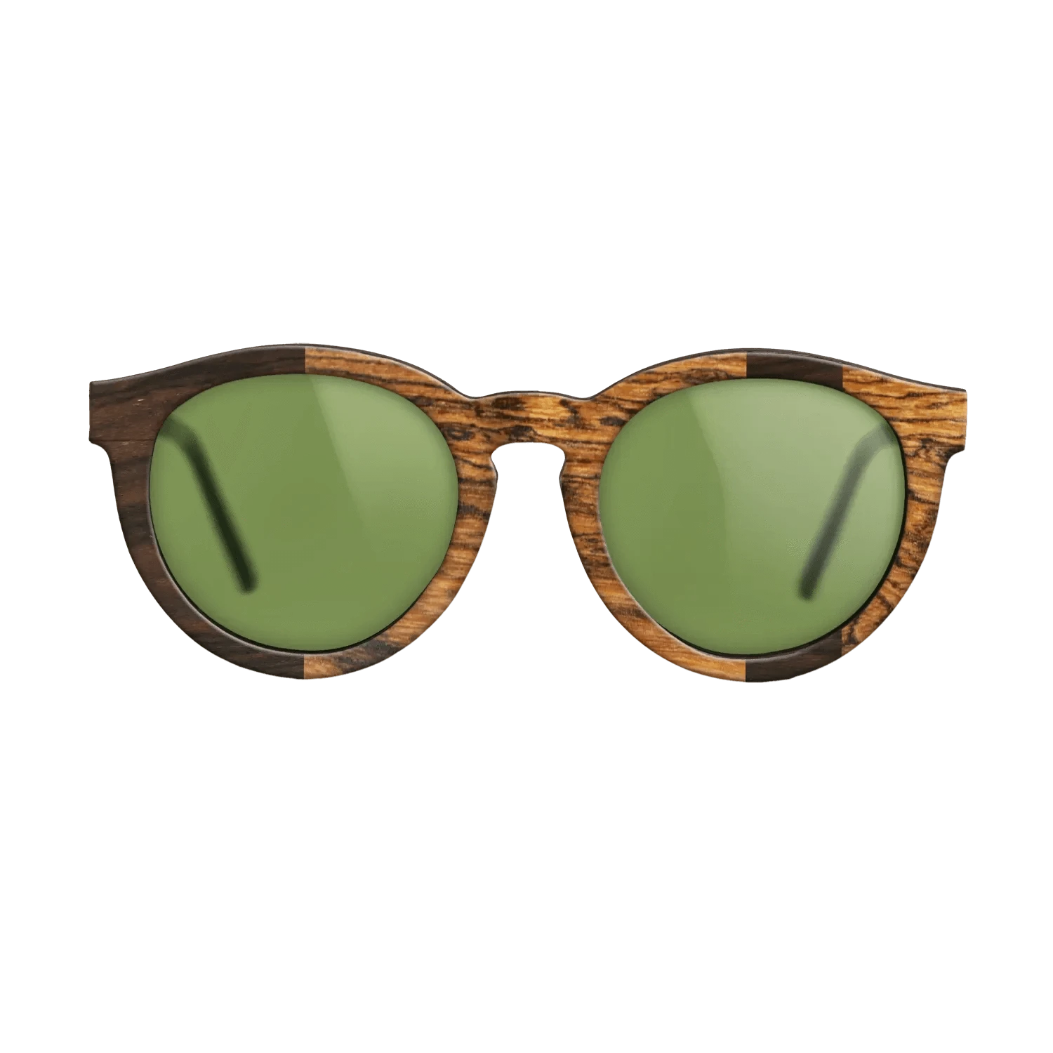 Ziricote Dark Quartered,Bocote: Splice - The Rebel - Round - 1285 - SIRIS wood optic