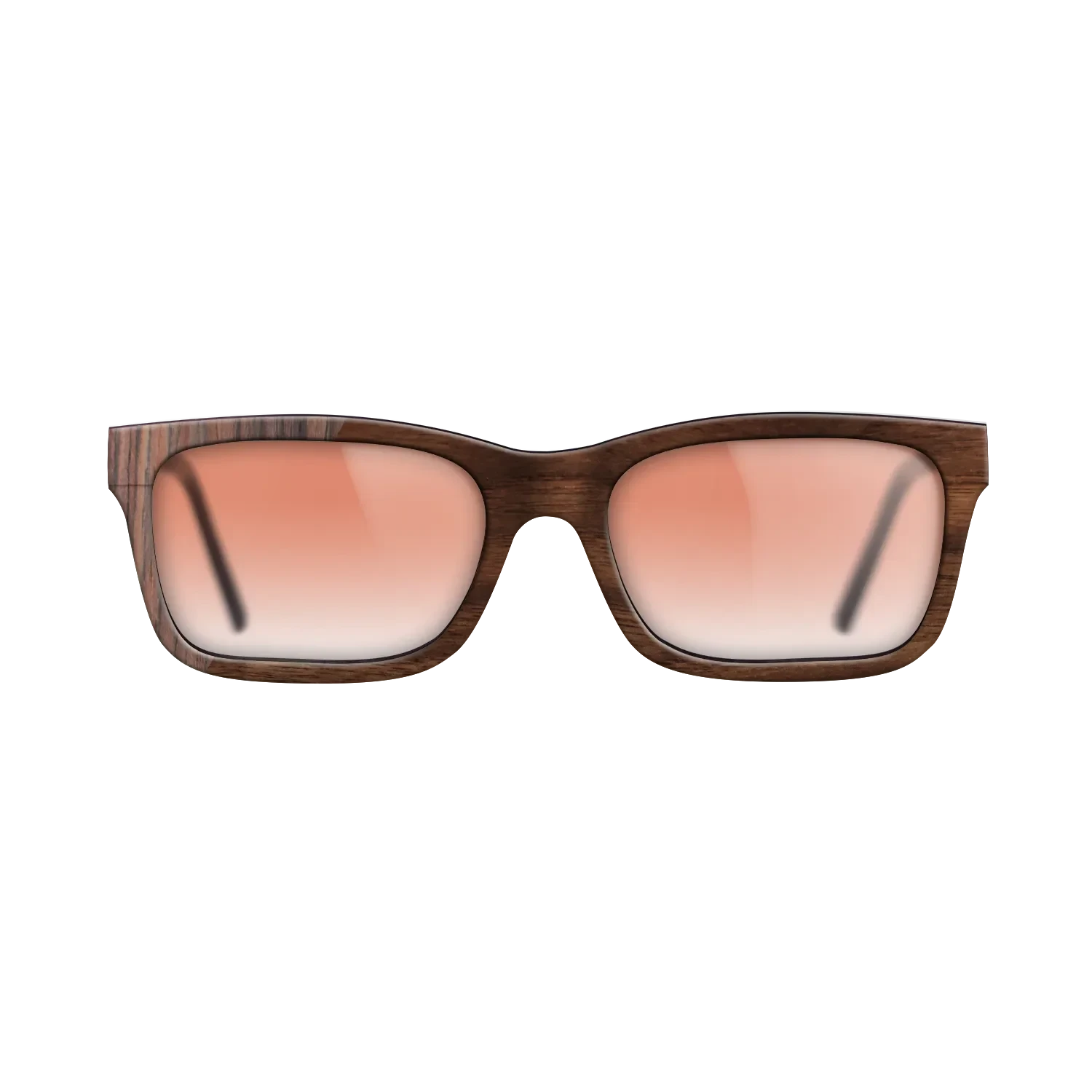 Walnut Claro Dark,Rosewood Reconstituted: Binary - The Sage - Rectangle - SIRIS wood optic