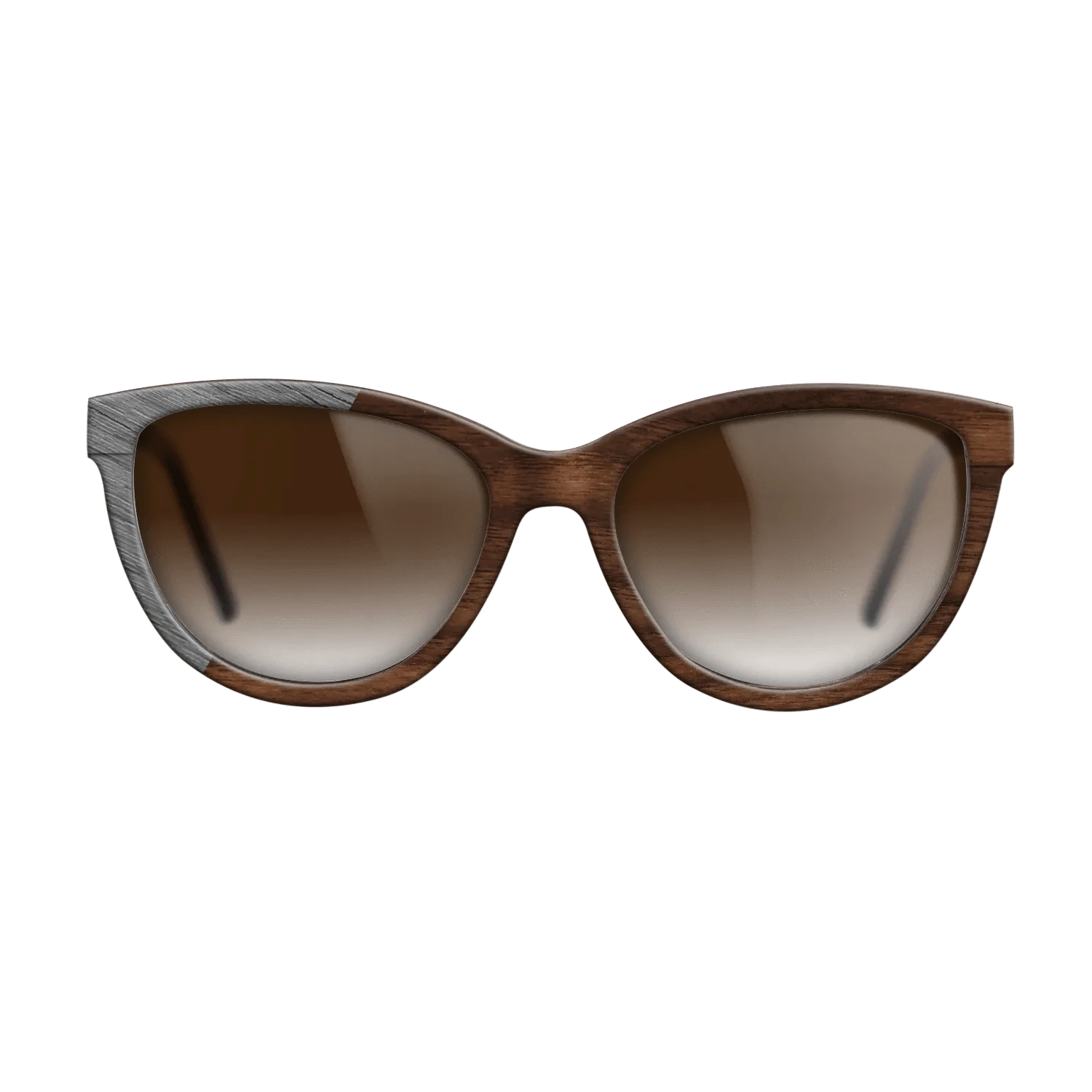 Walnut Claro Dark,Poplar Dyed: Grey: Binary - The Maiden - Cat - SIRIS wood optic