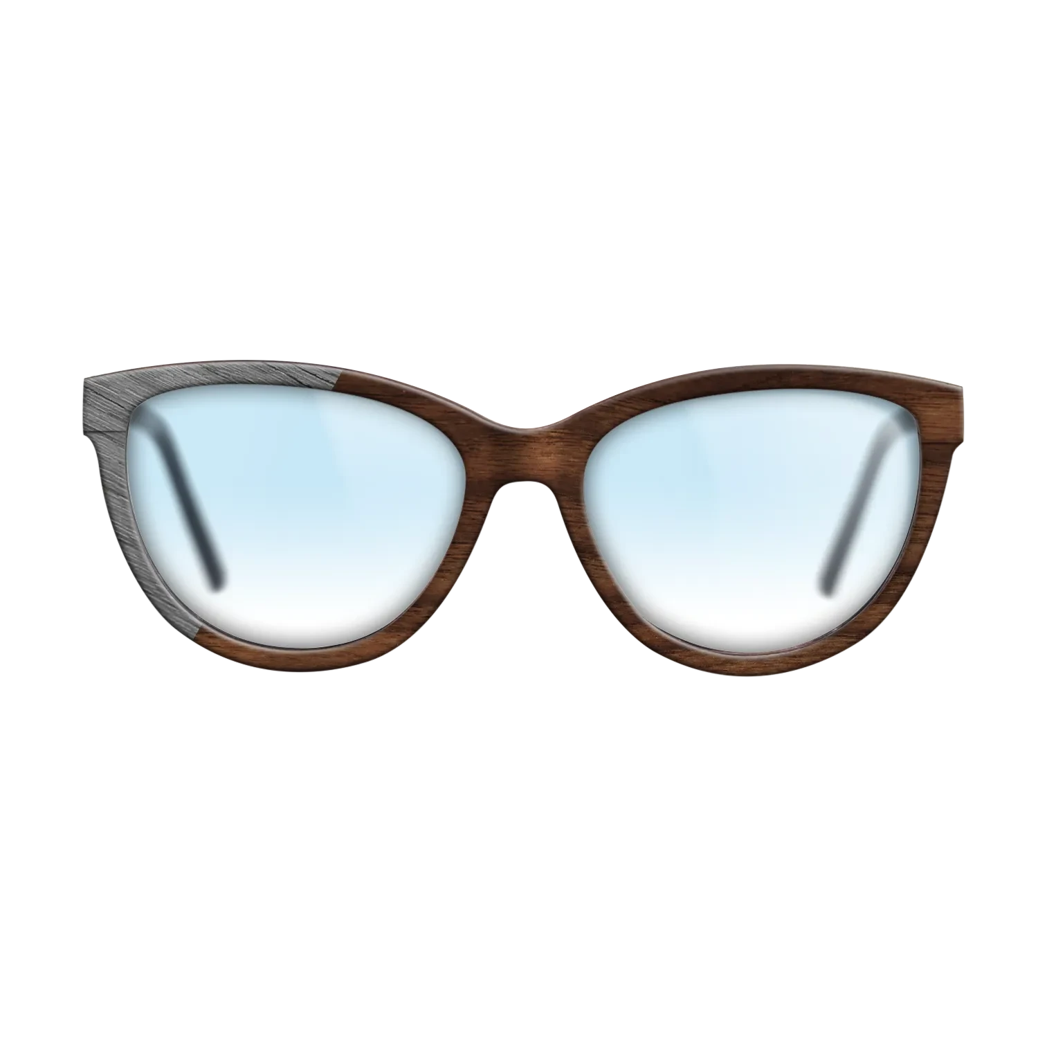 Walnut Claro Dark,Poplar Dyed: Grey: Binary - The Maiden - Cat - SIRIS wood optic