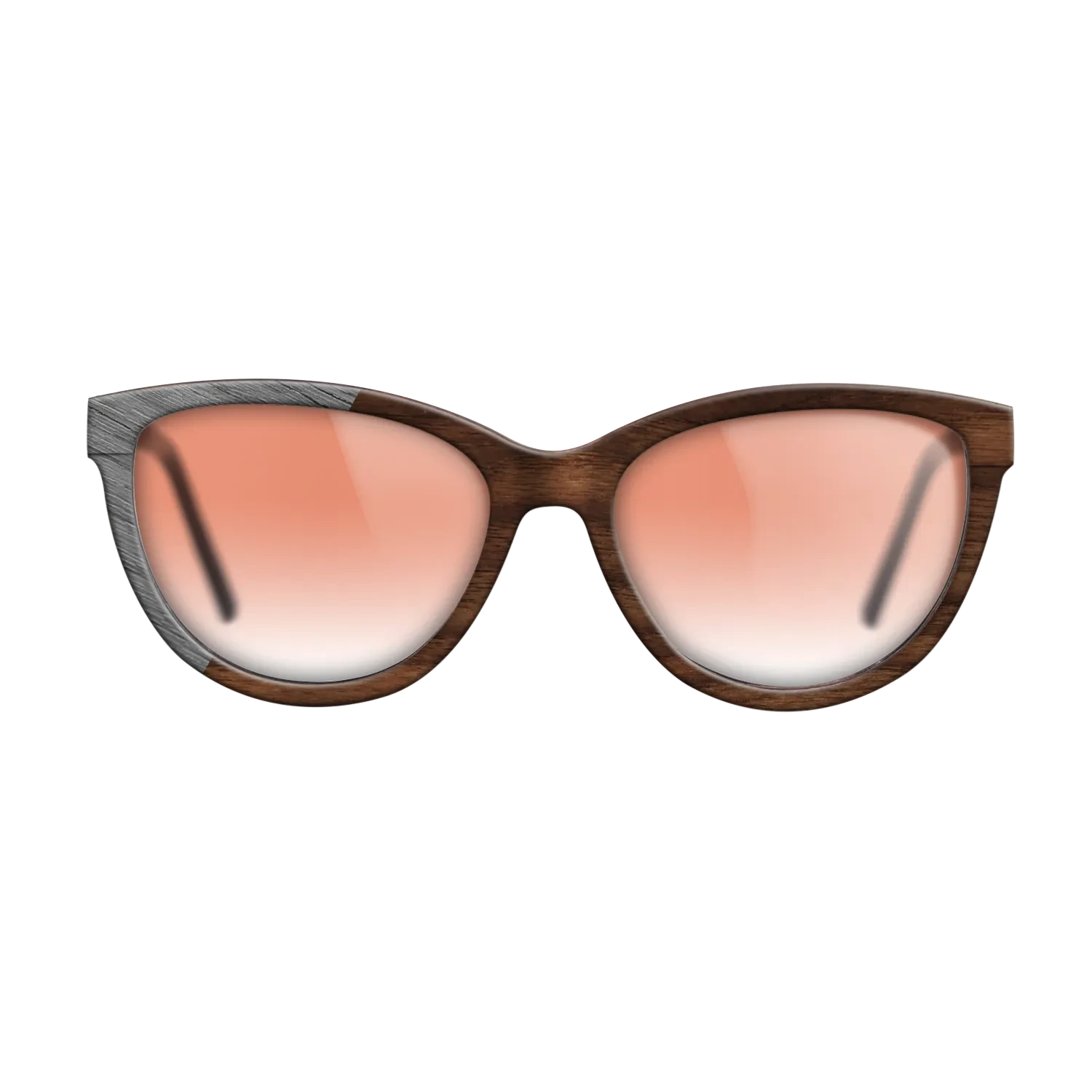 Walnut Claro Dark,Poplar Dyed: Grey: Binary - The Maiden - Cat - SIRIS wood optic