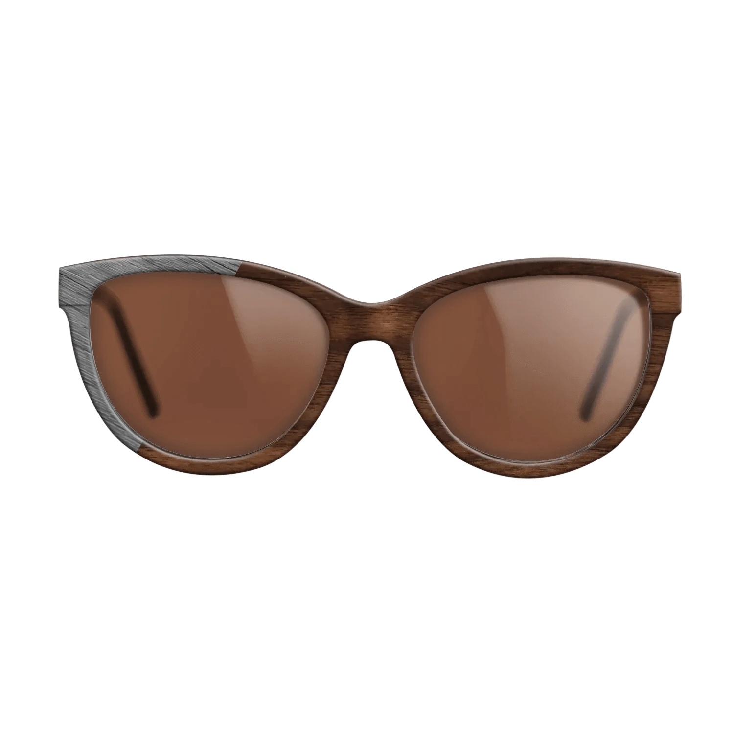 Walnut Claro Dark,Poplar Dyed: Grey: Binary - The Maiden - Cat - SIRIS wood optic