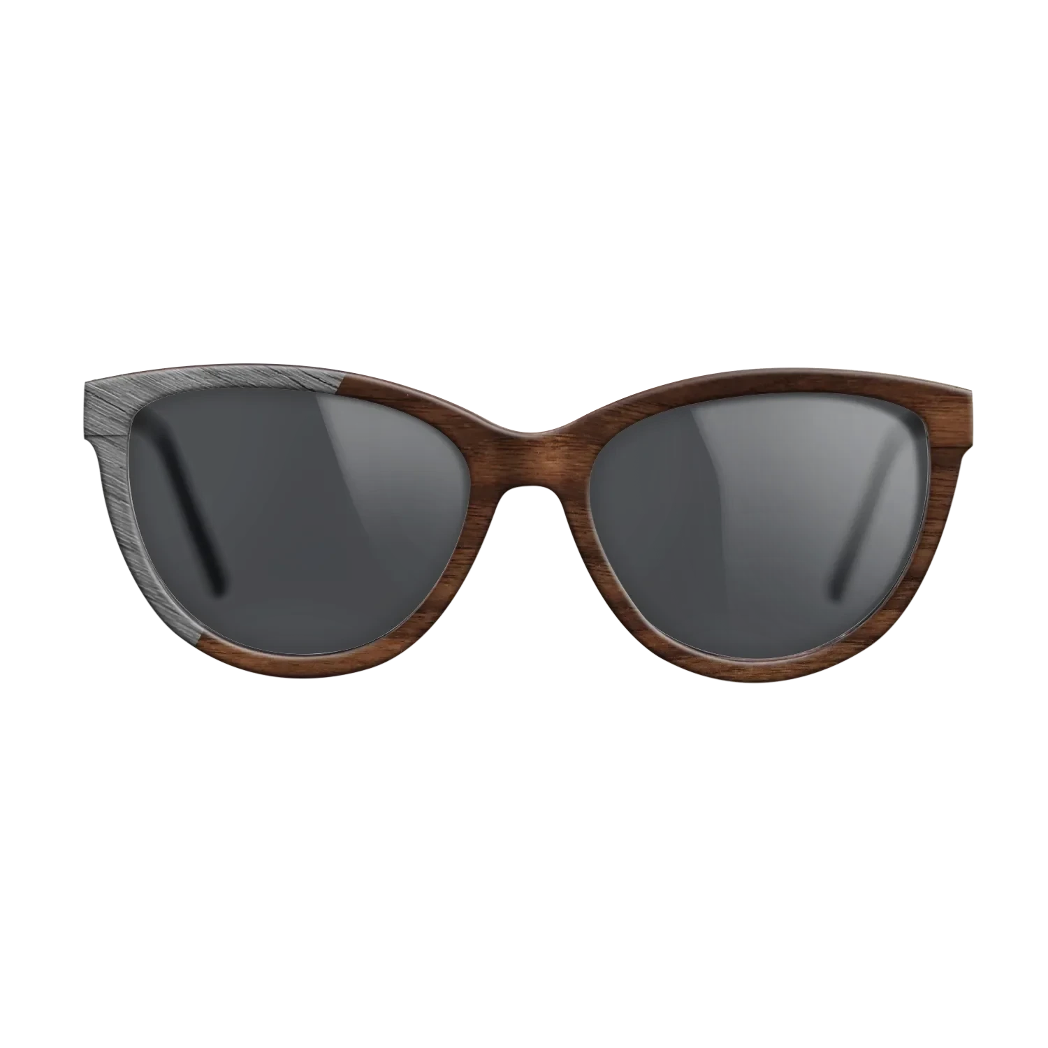Walnut Claro Dark,Poplar Dyed: Grey: Binary - The Maiden - Cat - SIRIS wood optic