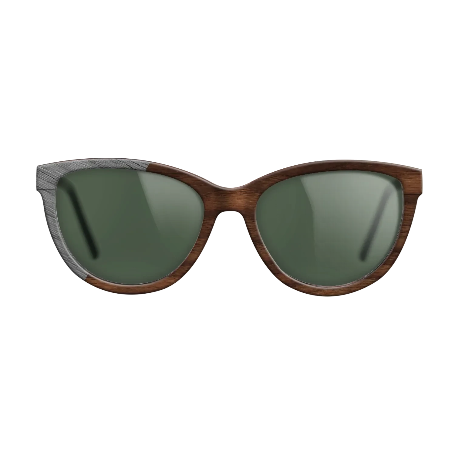 Walnut Claro Dark,Poplar Dyed: Grey: Binary - The Maiden - Cat - SIRIS wood optic